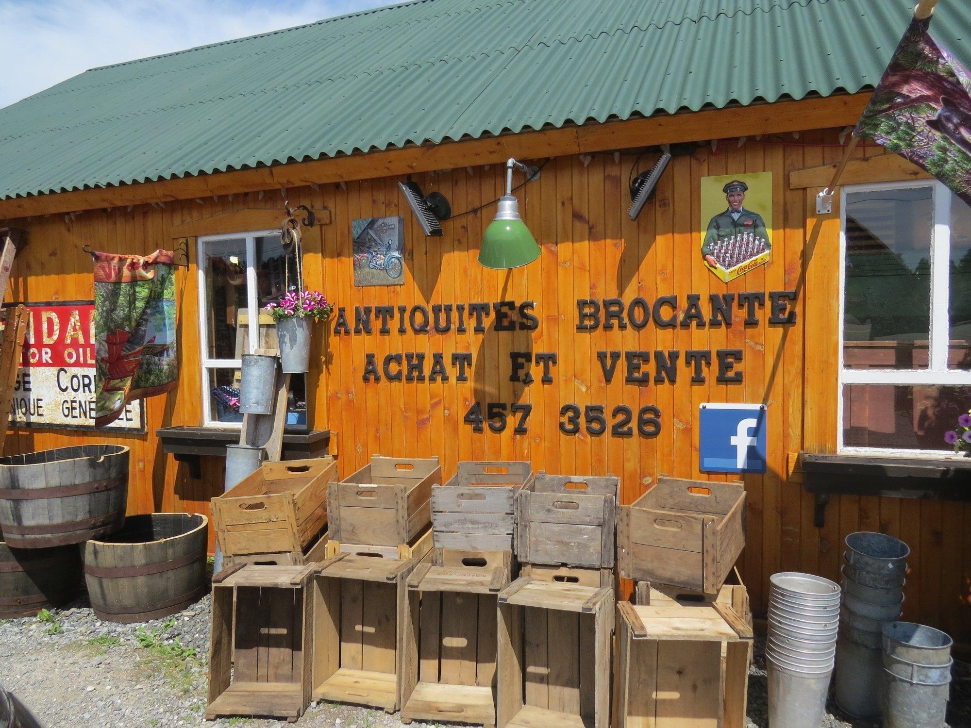 Antiquites Brocante de Charlevoix