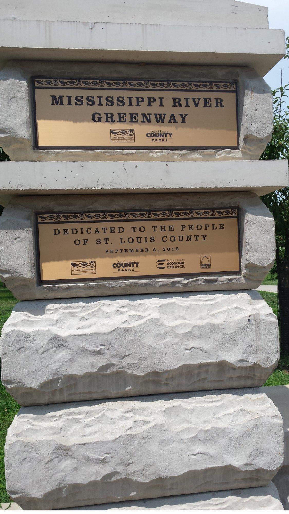 Mississippi River Greenway - Jefferson Barracks Trail