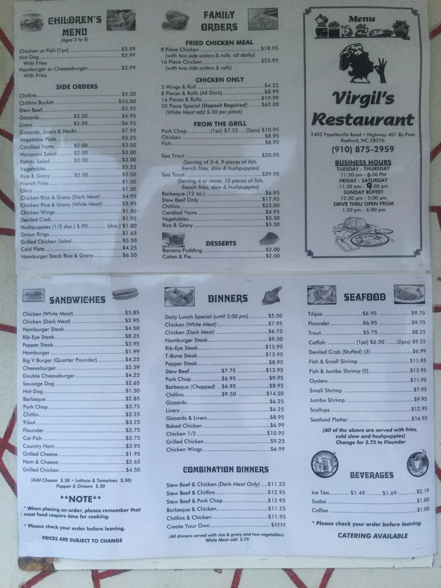 Virgil's Restaurant