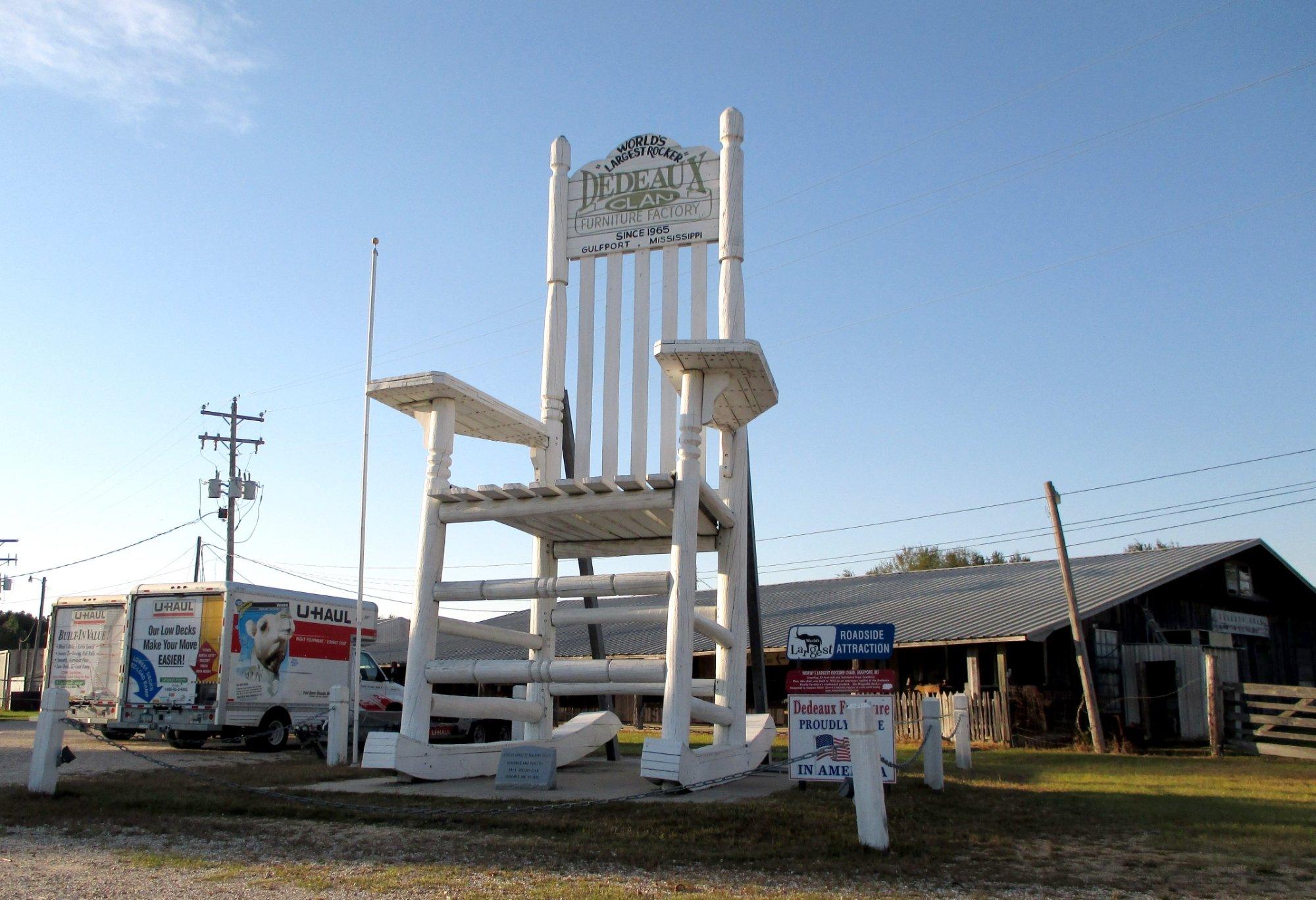 World's Largest Rocking Chair