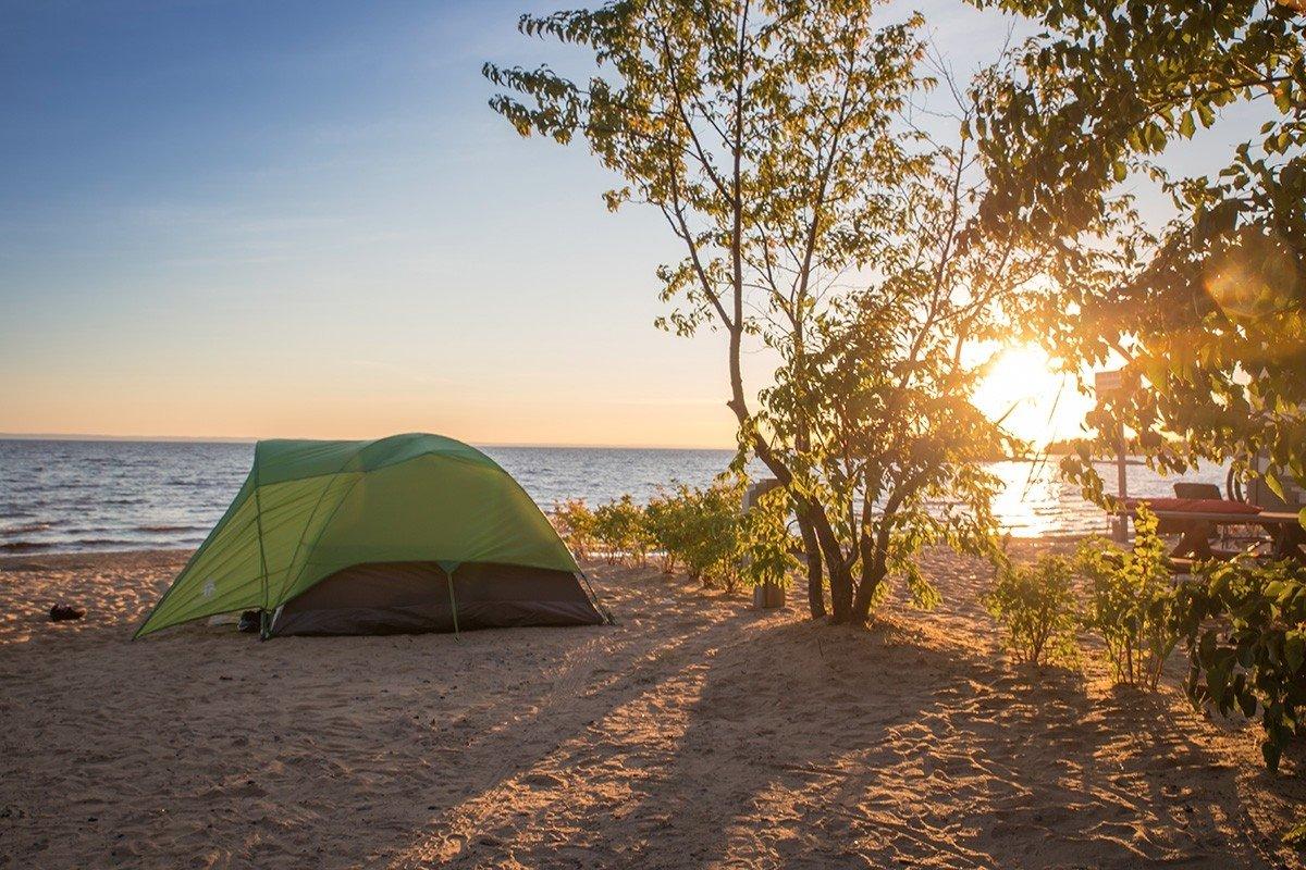 Camping et plage Belley