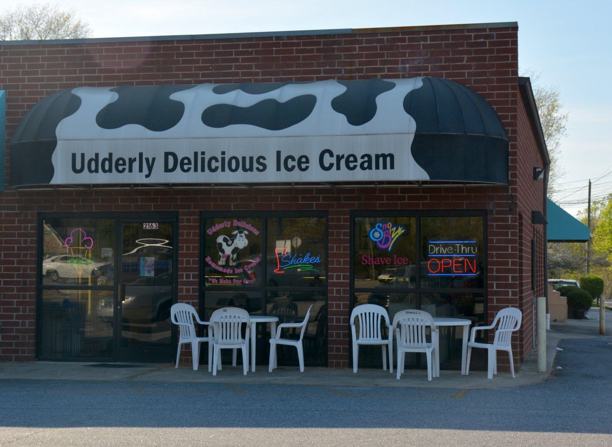 Udderly Delicious Ice Cream