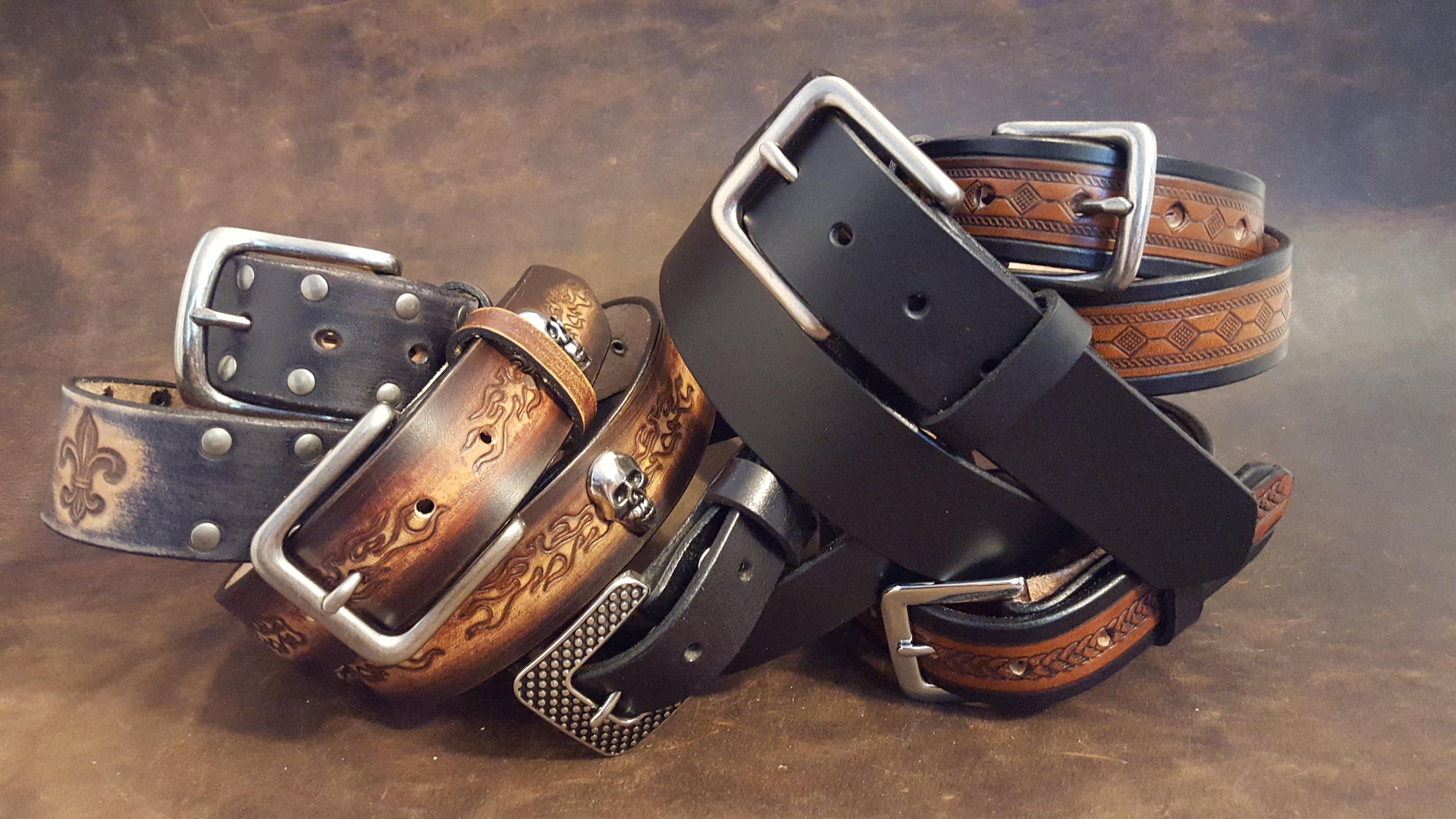 Buckle and Hide Leather