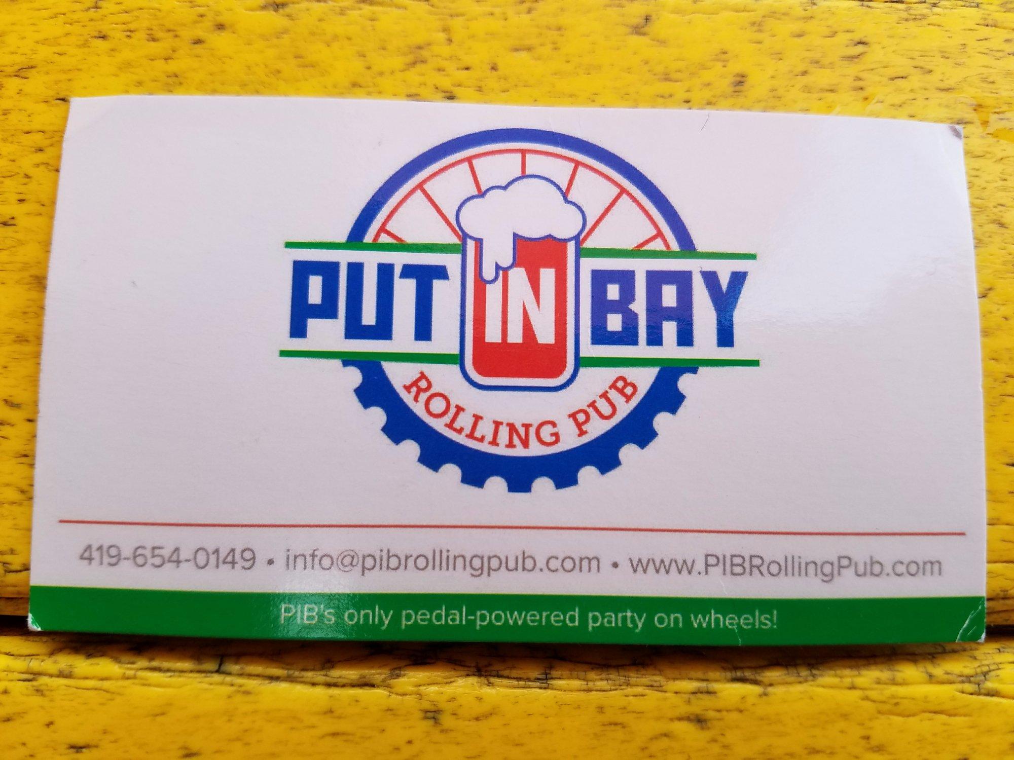 Put-In-Bay Rolling Pub