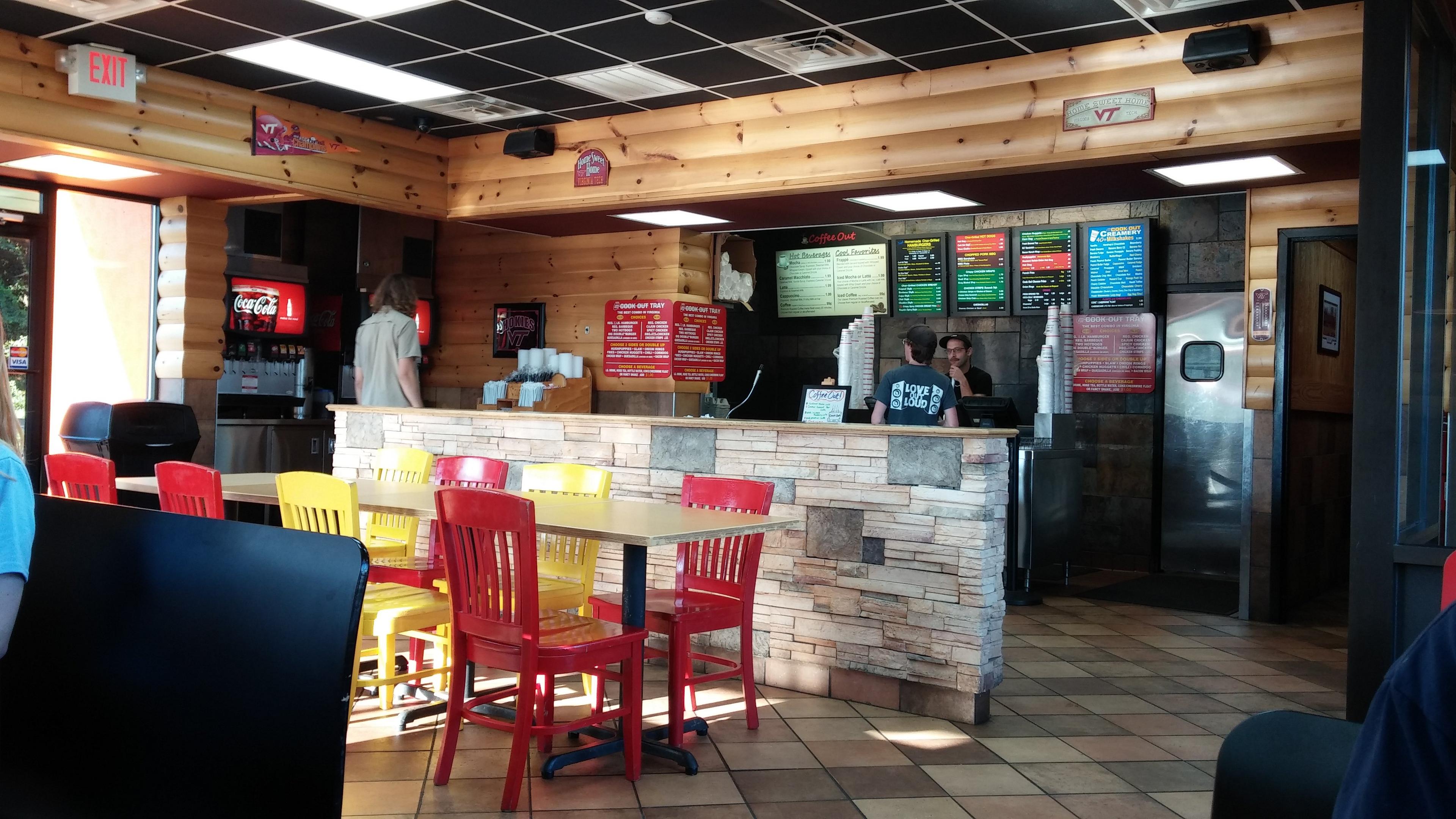 Cookout restaurant