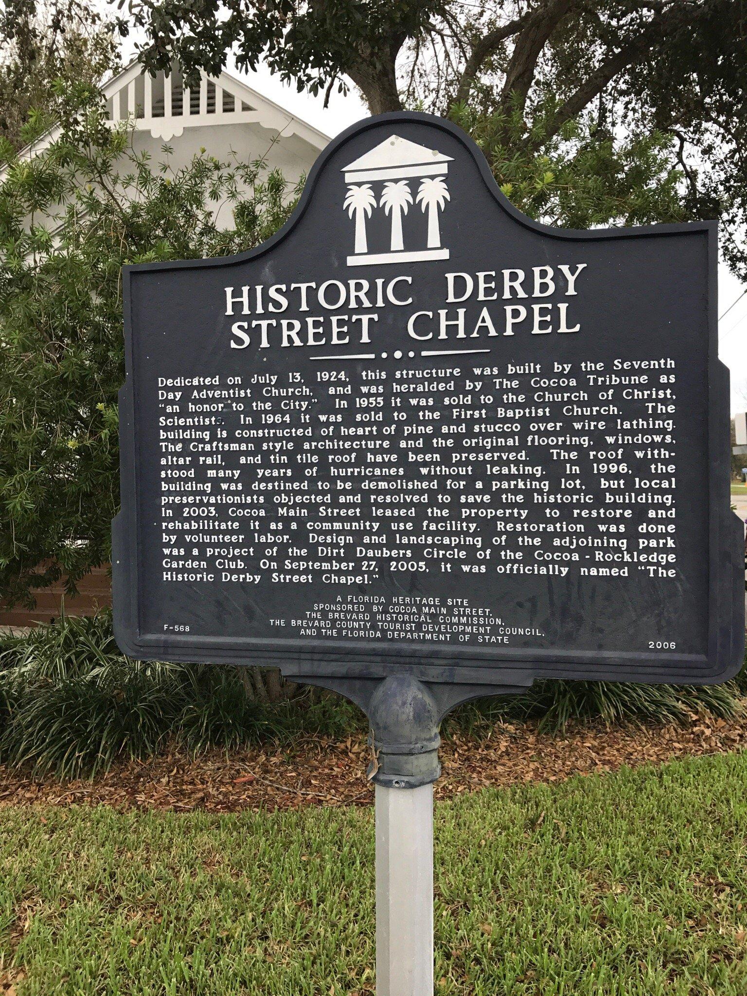 The Historic Derby Street Chapel