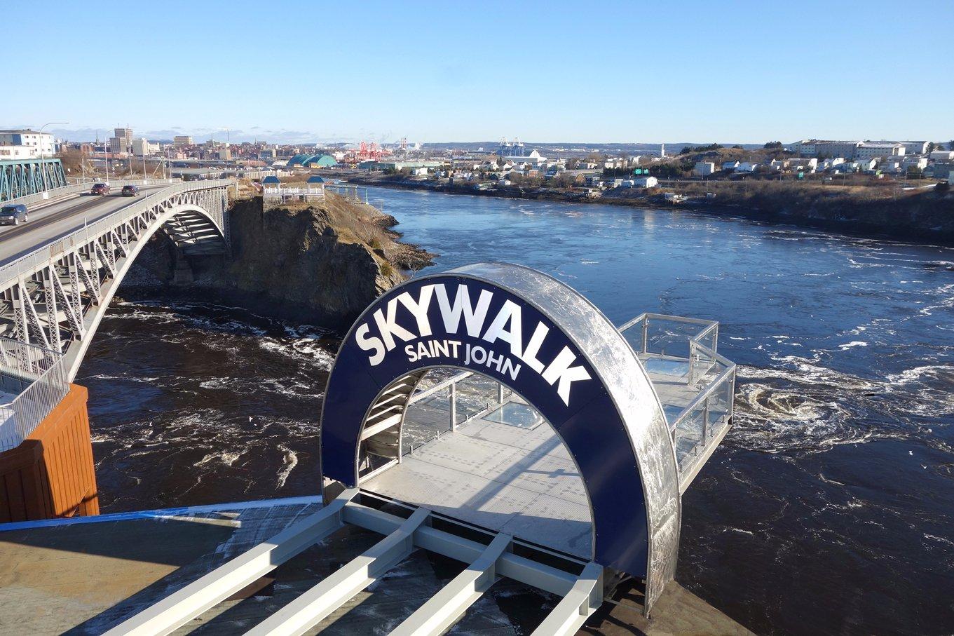 Reversing Falls Observation Deck