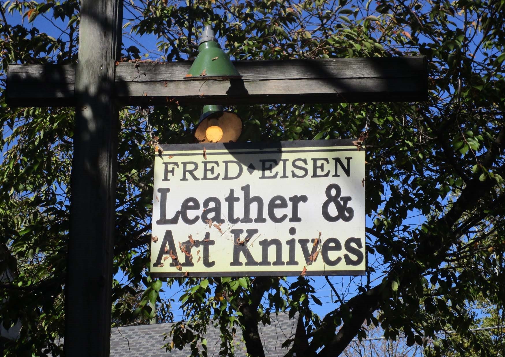 Fred Eisen Leather and Artknives