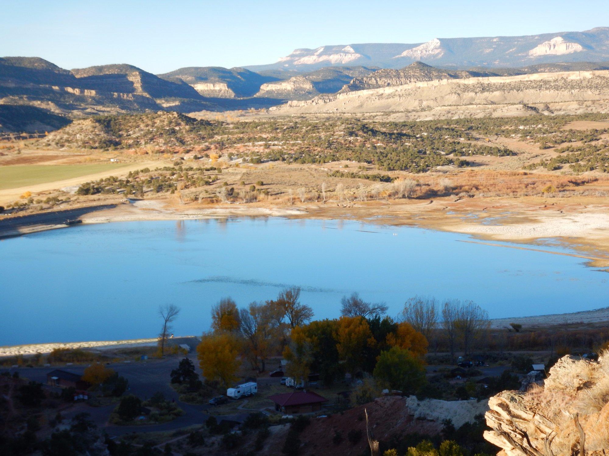 Escalante Petrified Forest State Park Campground