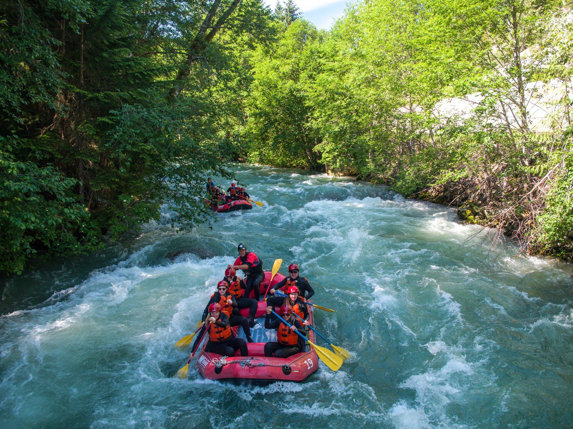 Wedge Rafting