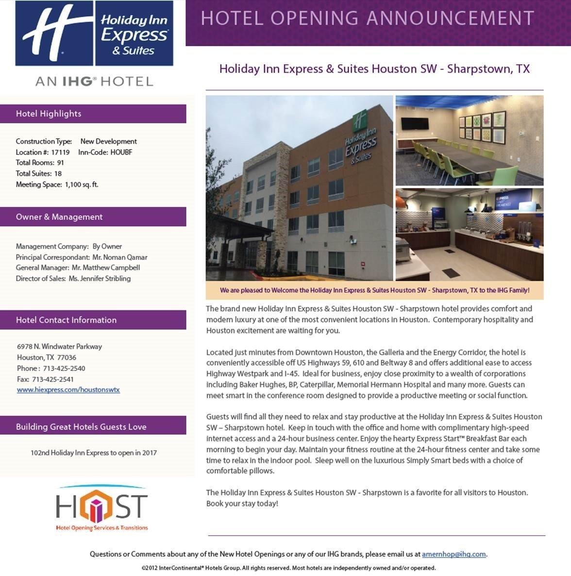 Holiday Inn Express & Suites Houston SW - Galleria Area, an IHG Hotel