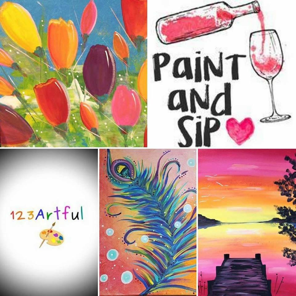 123 Artful Paint & Sip