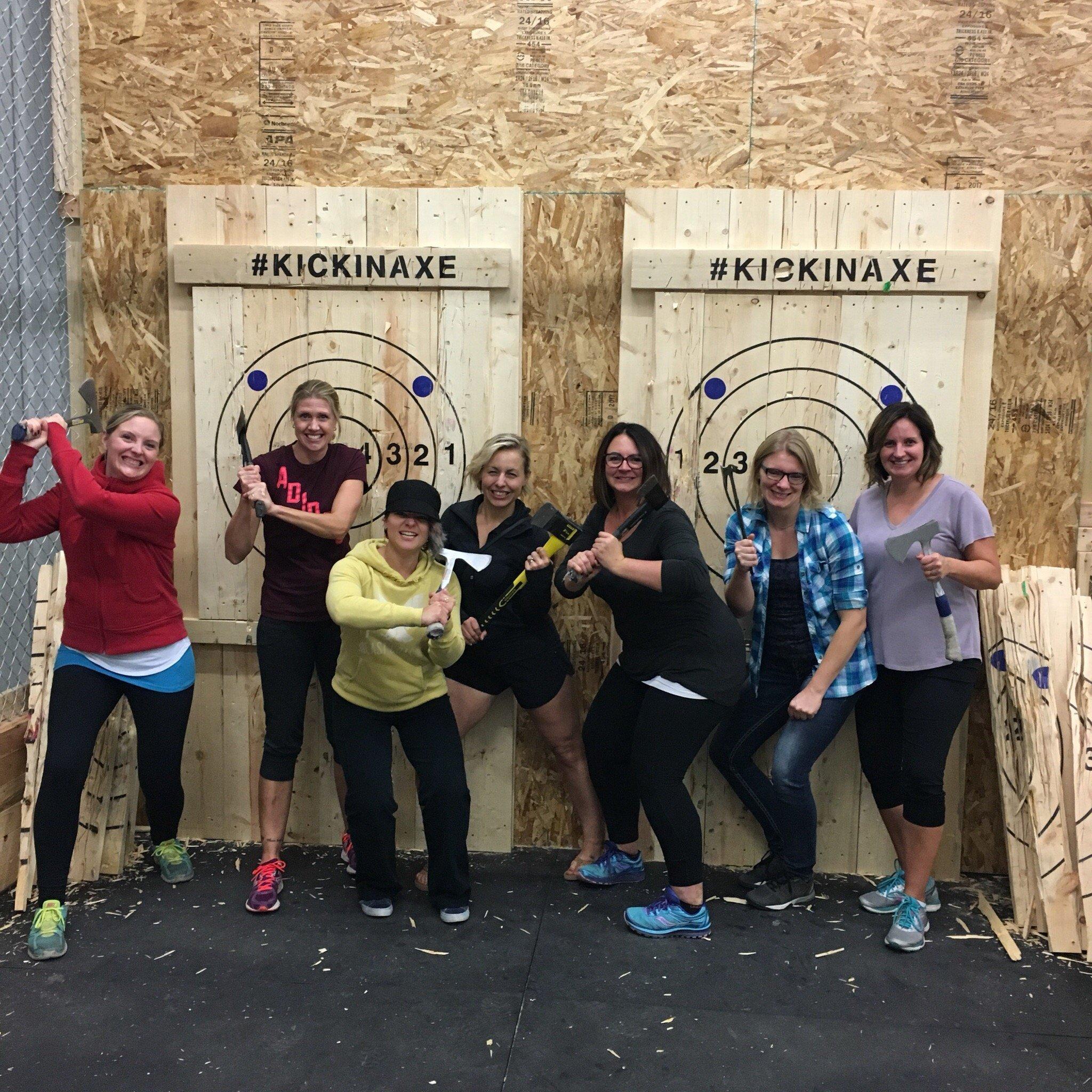 Kickin’ Axe Throwing