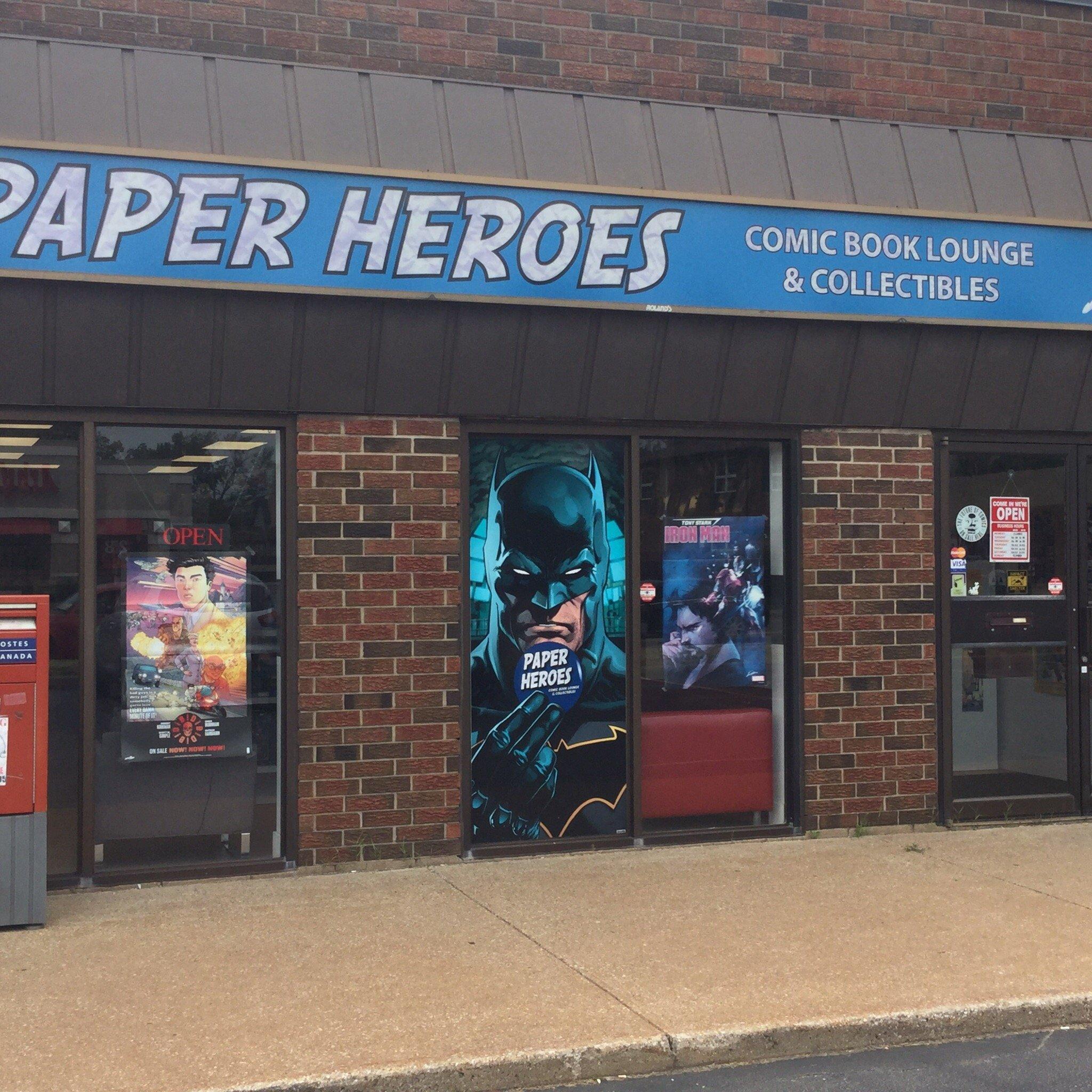 Paper Heroes Comic Book Lounge and Collectibles