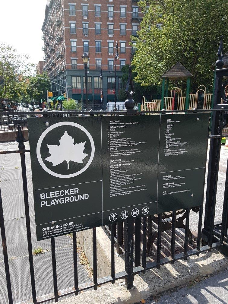 Bleecker Street Playground