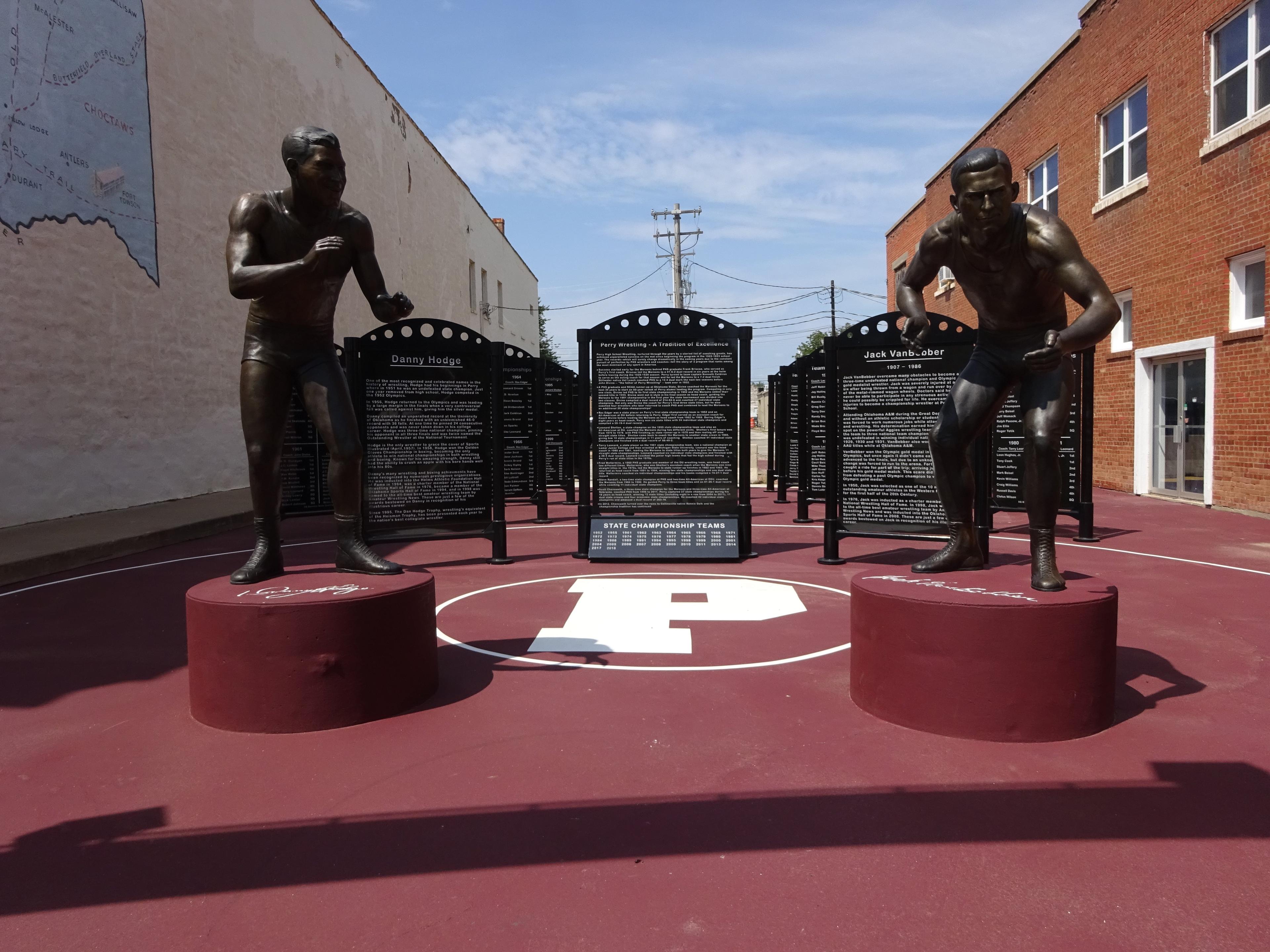 Perry Wrestling Monument Park