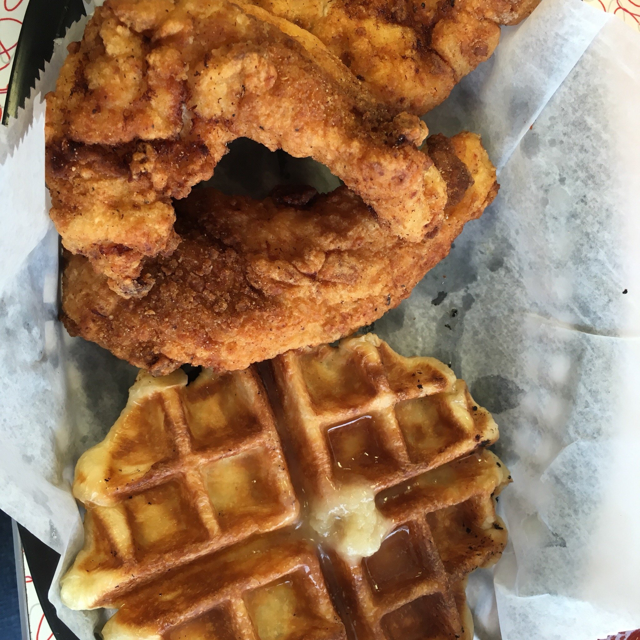 Cheeks Chicken and Waffles