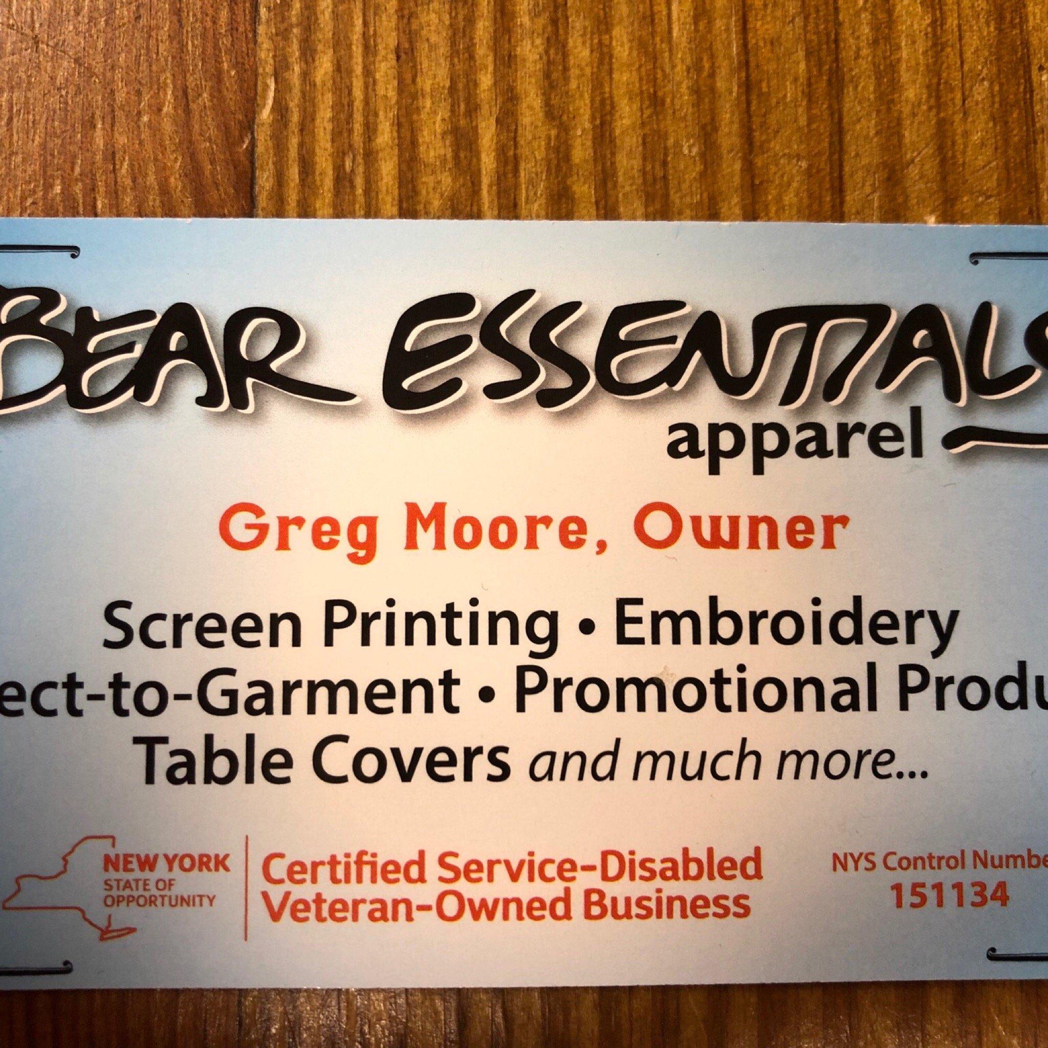 Bear Essentials Apparel