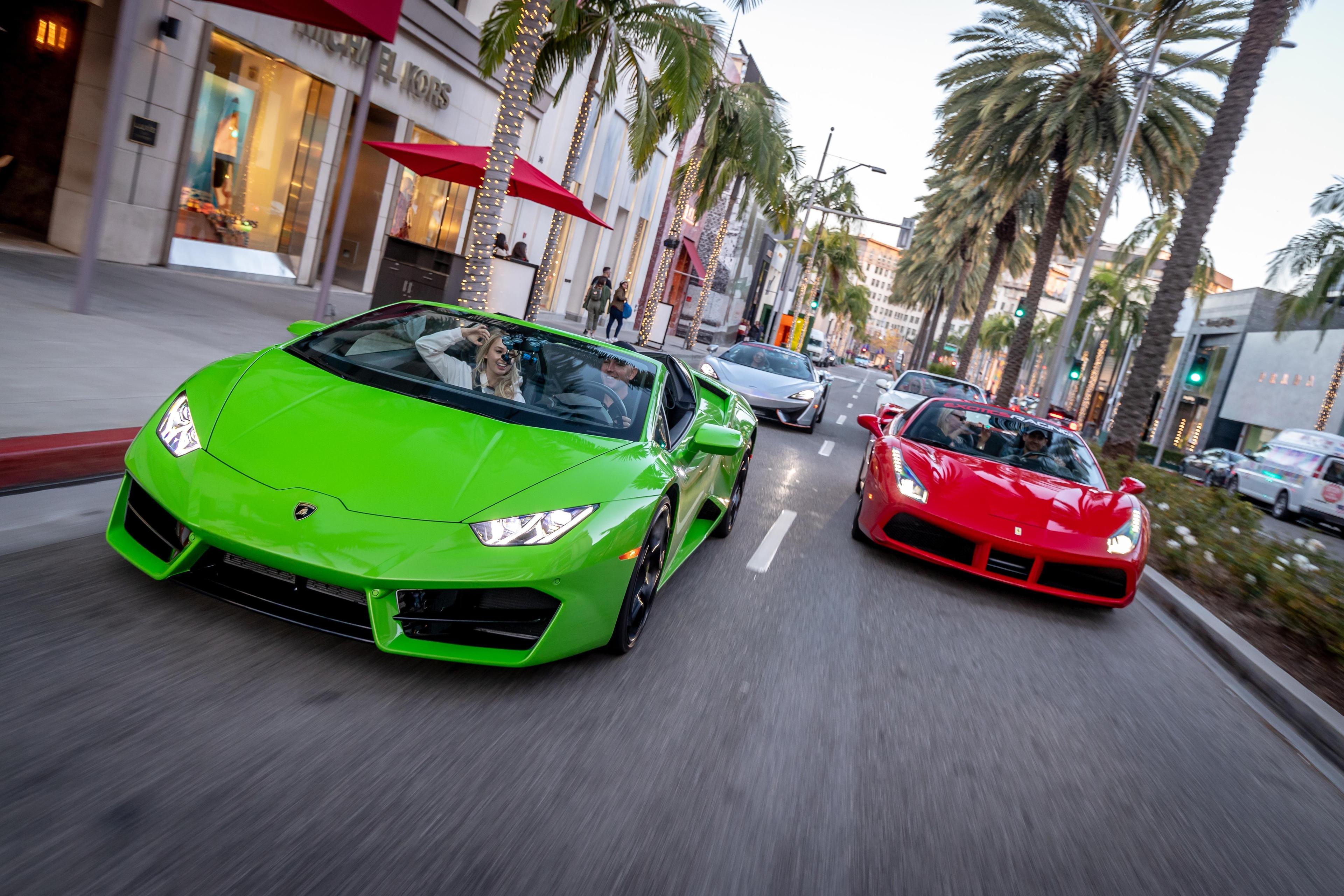 Los Angeles Supercar Tour by Exotics Racing