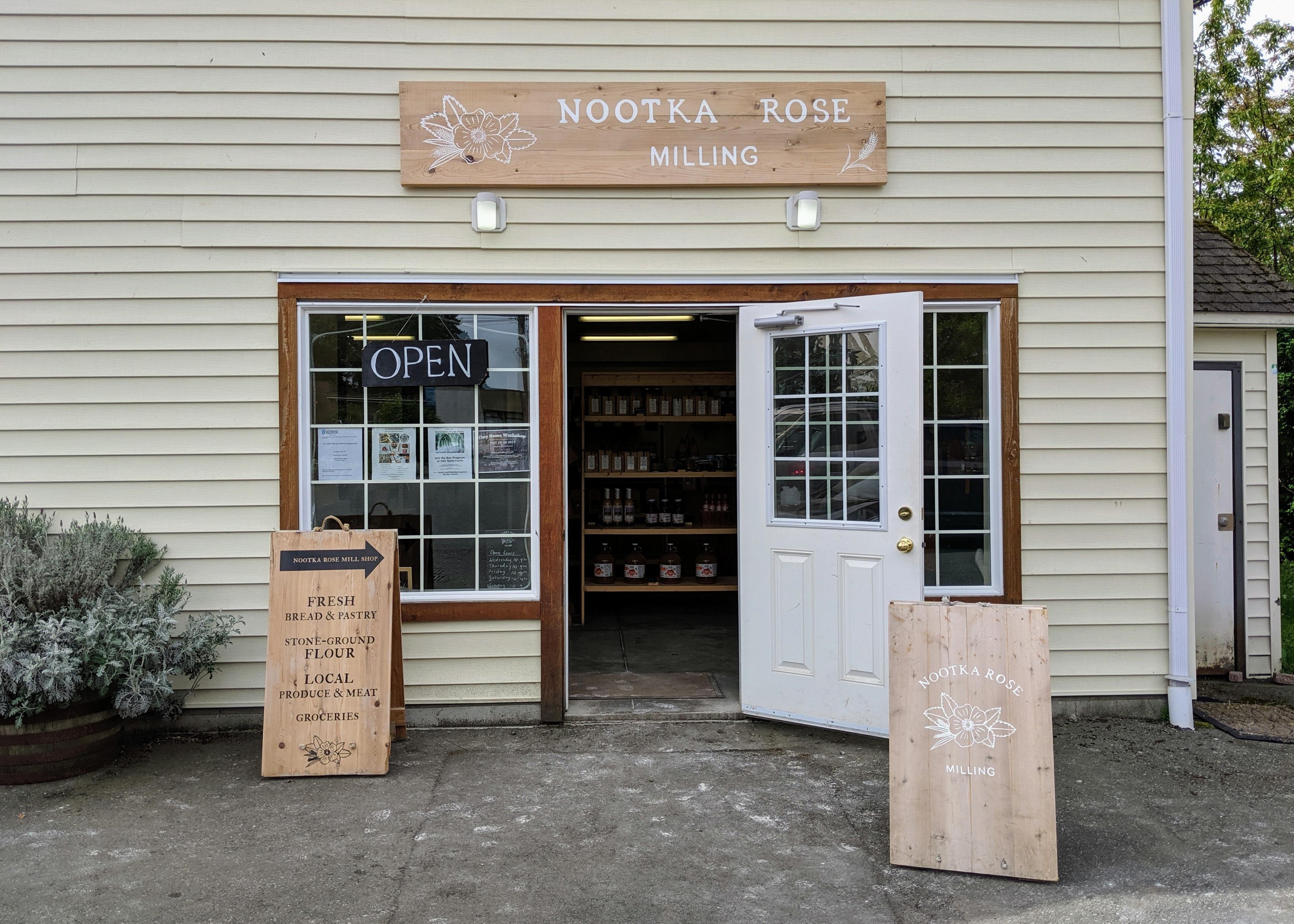 Nootka Rose Milling