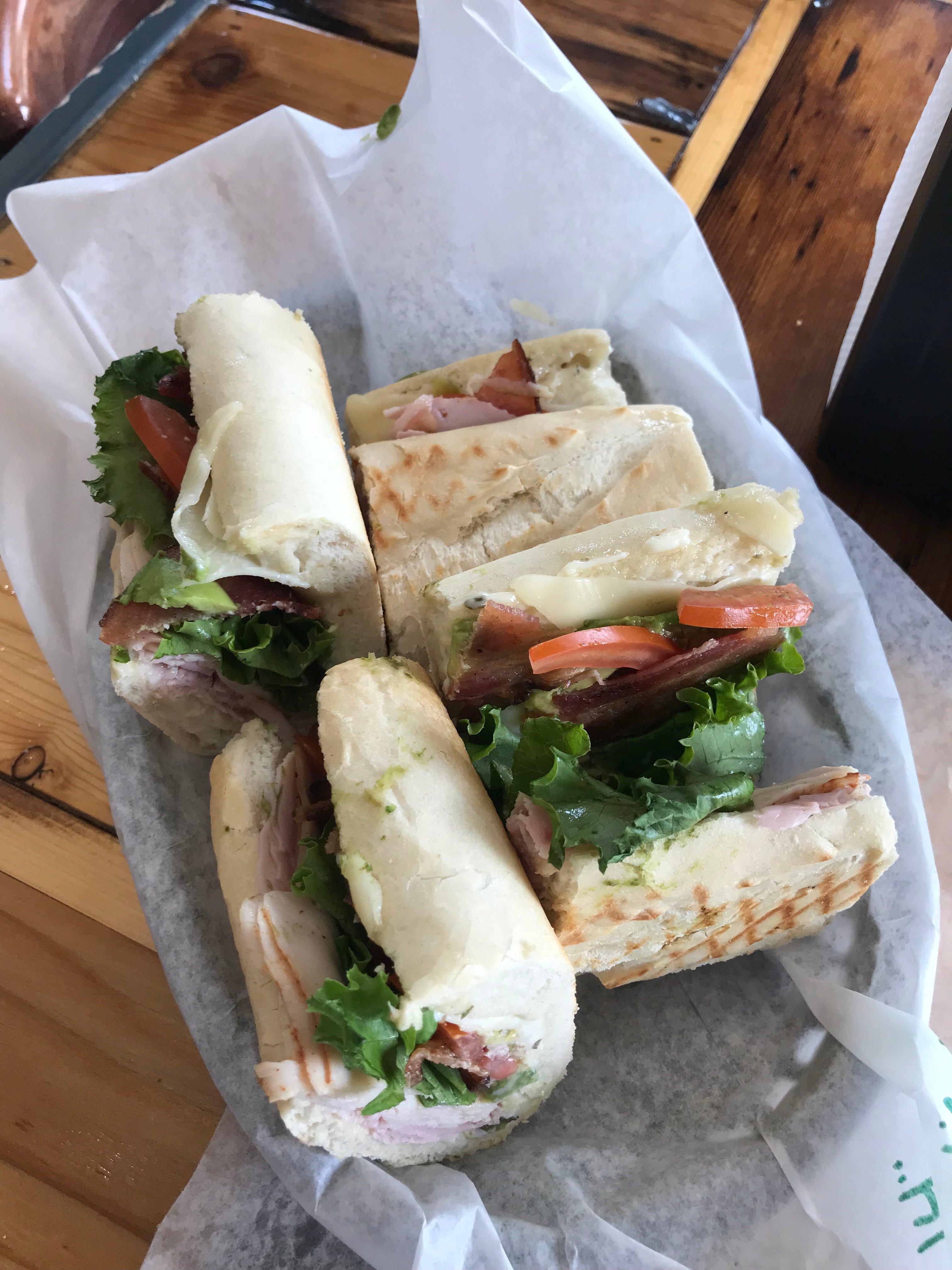 Handmade Sandwiches and Beverages