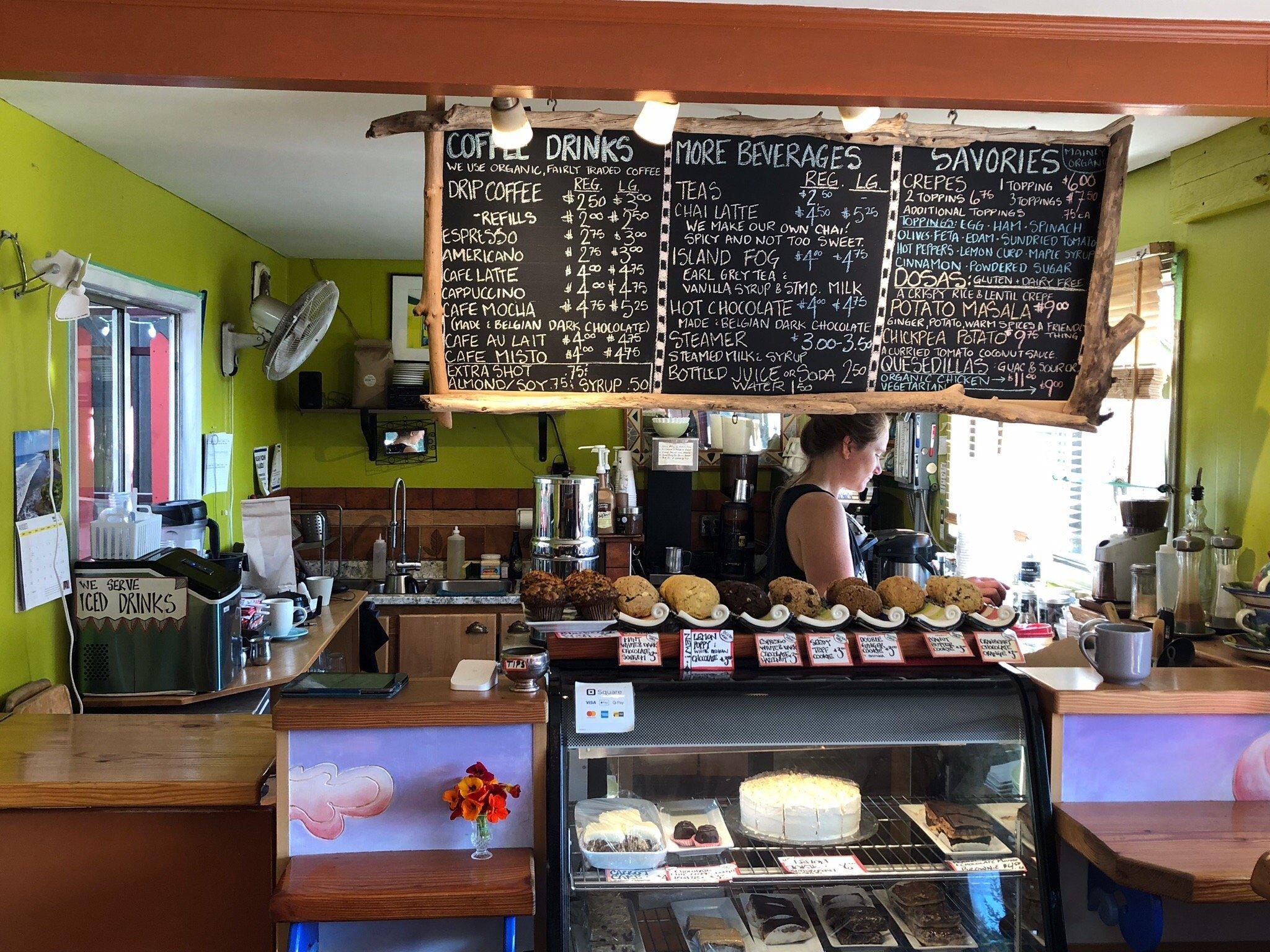 Slow Coast Coffee on Pender Island