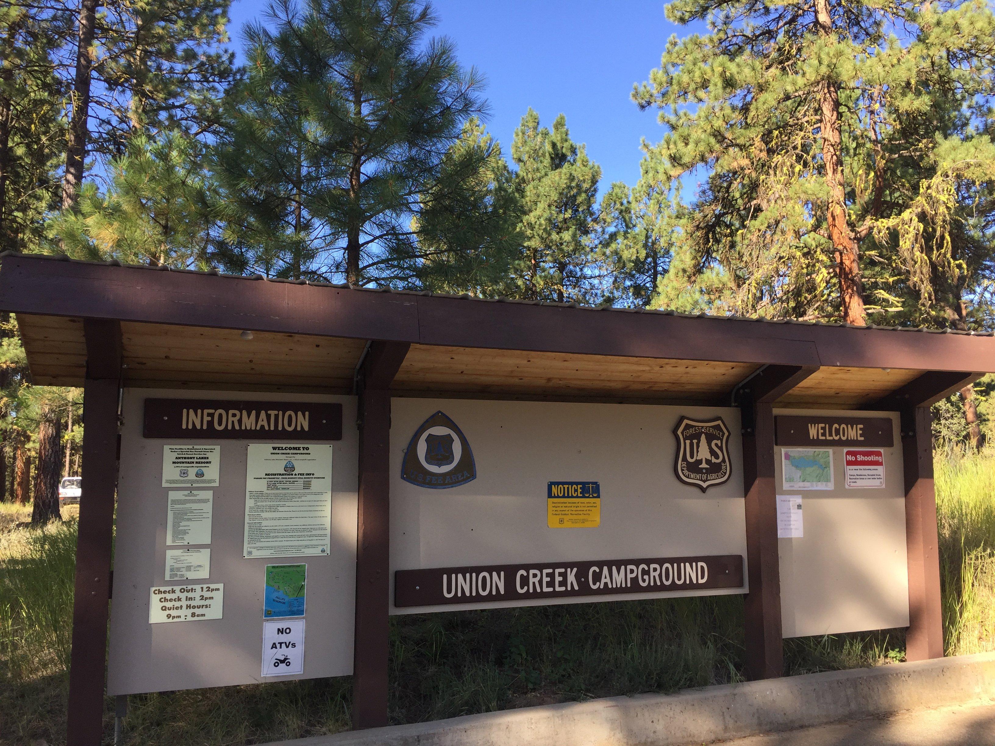 Union Creek Campground