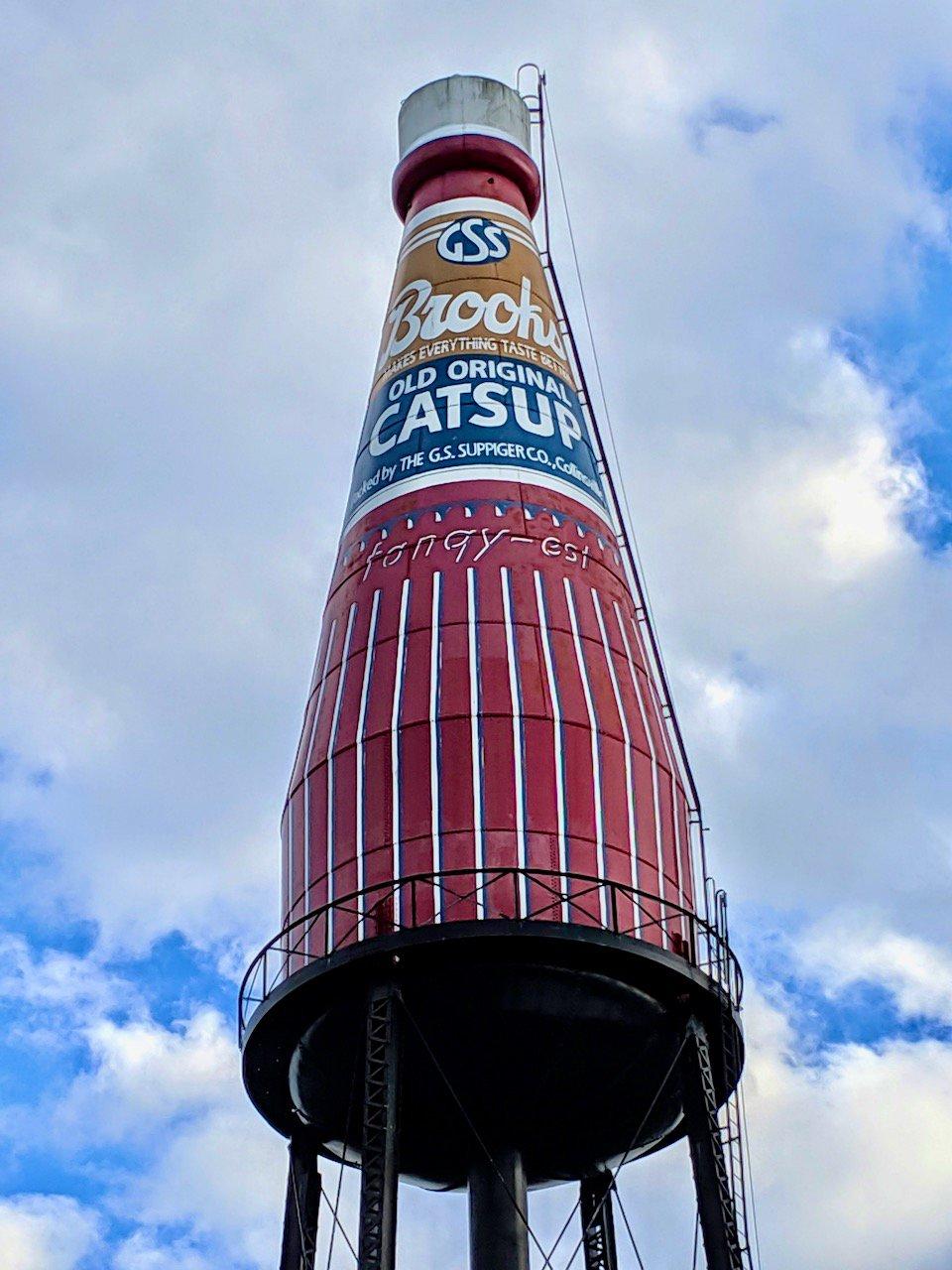 World's Largest Catsup Bottle