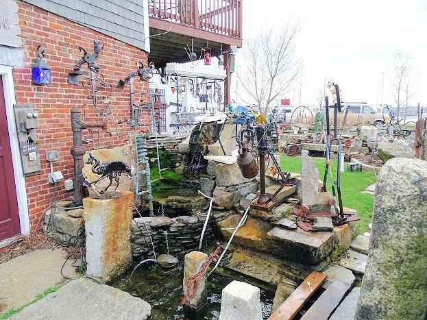 Herb Mackey's Metal Sculpture Yard