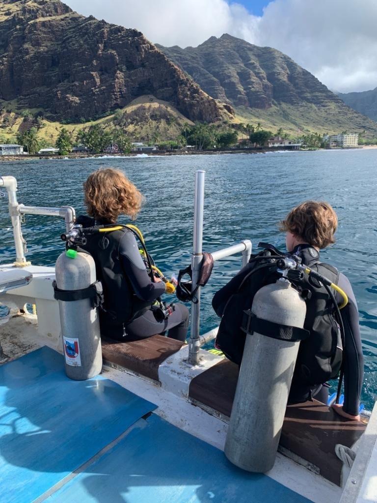 Underwater Oahu