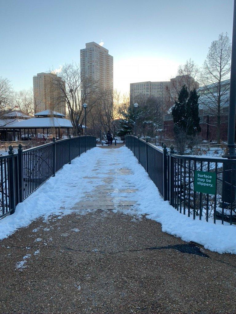 Bridge Over South Pond