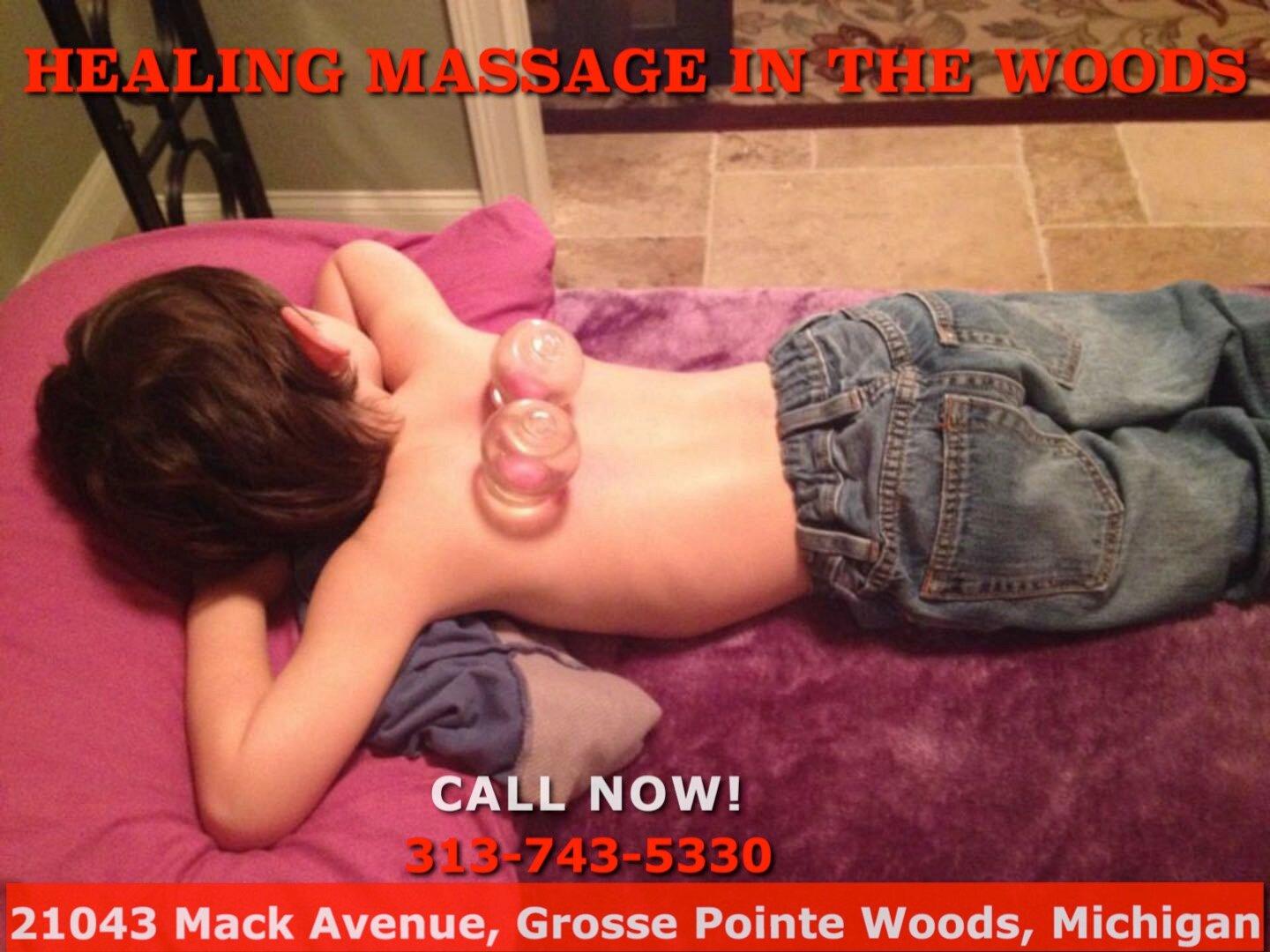 Healing Massage In the Woods