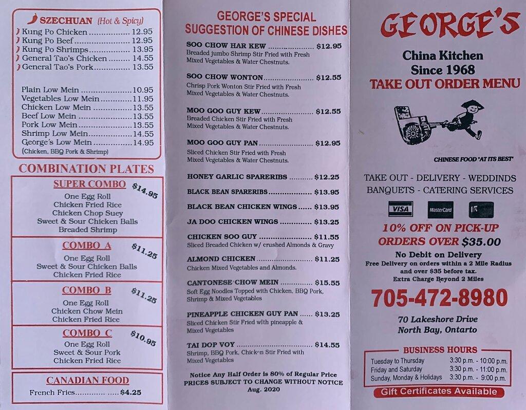 George's China Kitchen