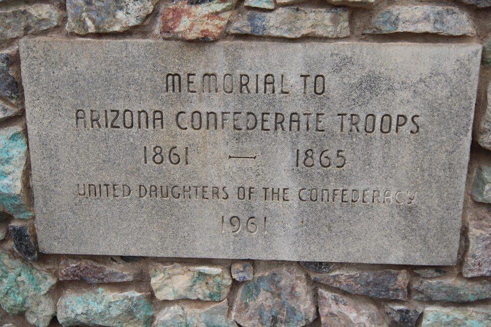 Memorial to Arizona Confederate