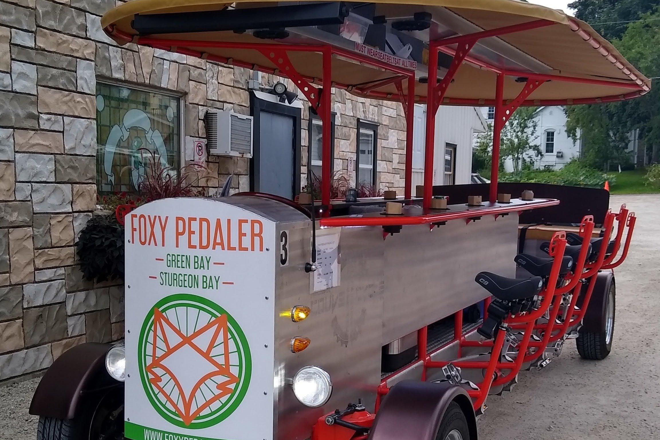 Foxy Pedaler Party Bike