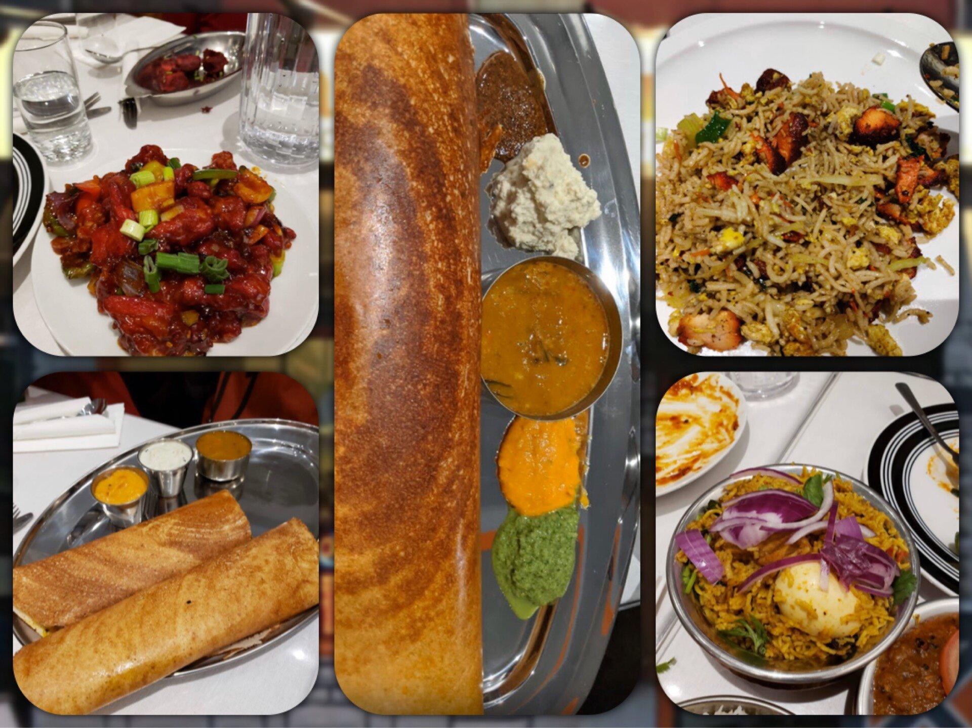 Dosa and Curries