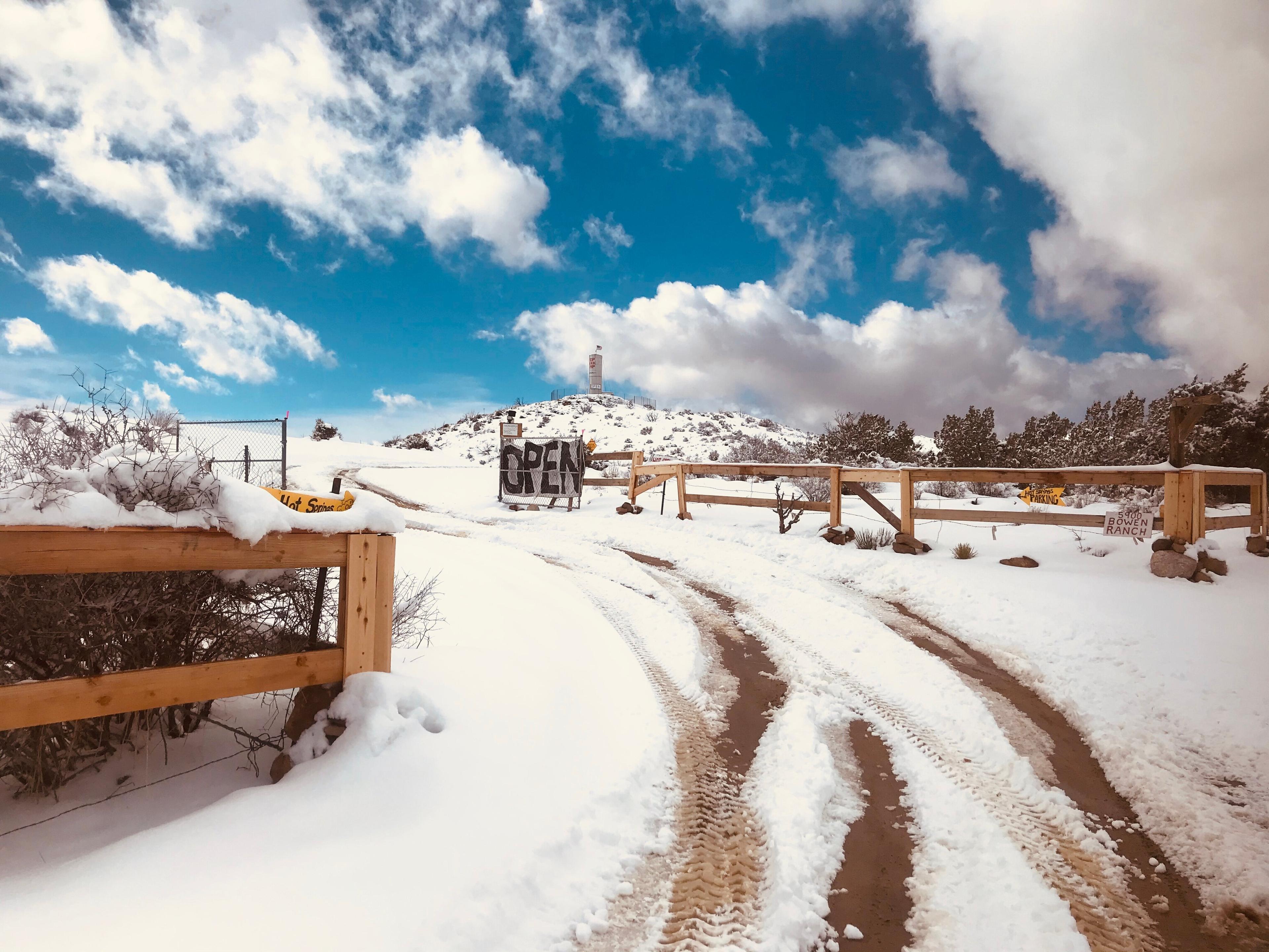 Deep Creek Hot Springs Campground - & Parking Area