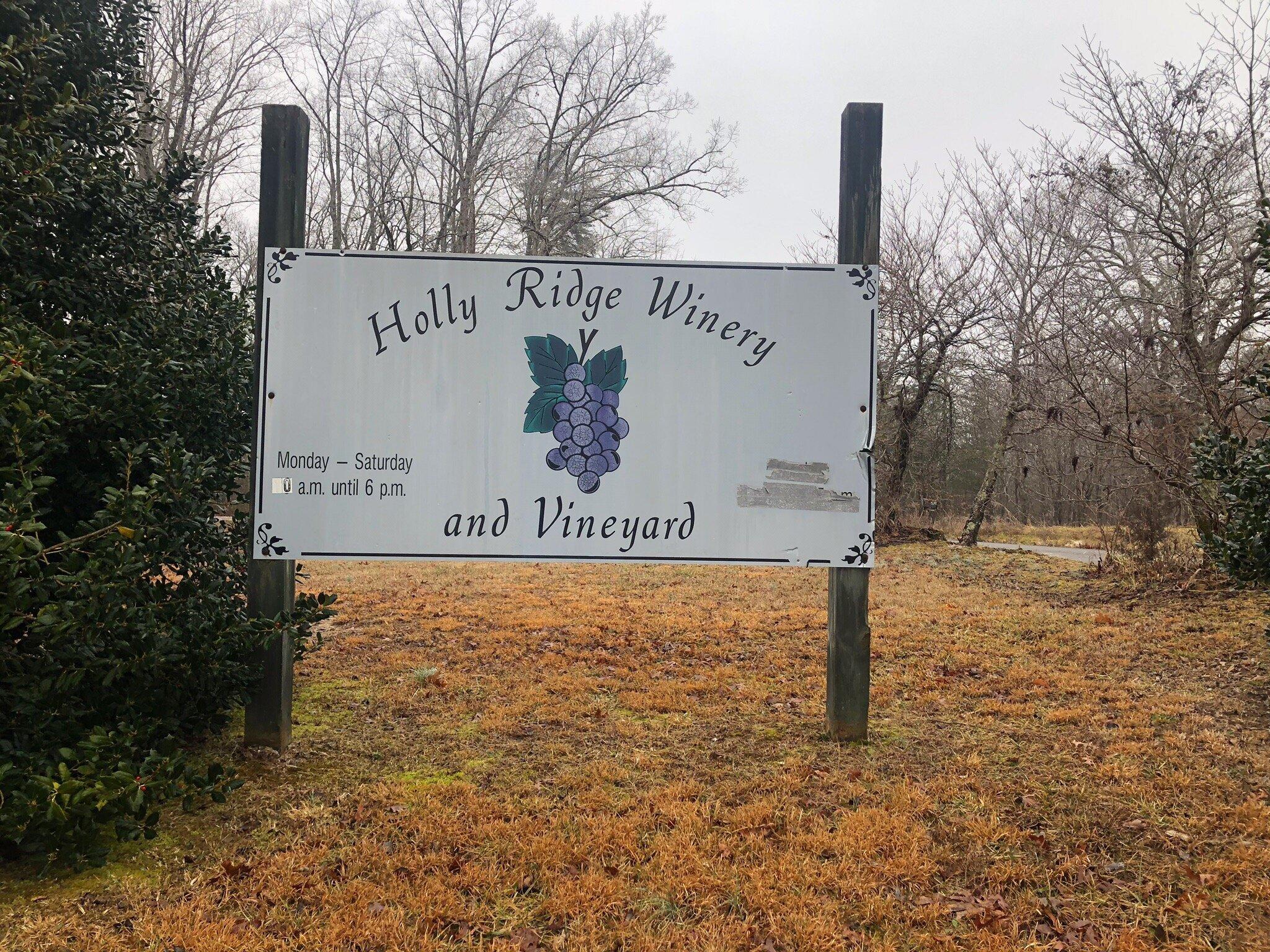 Holly Ridge Winery & Vineyard