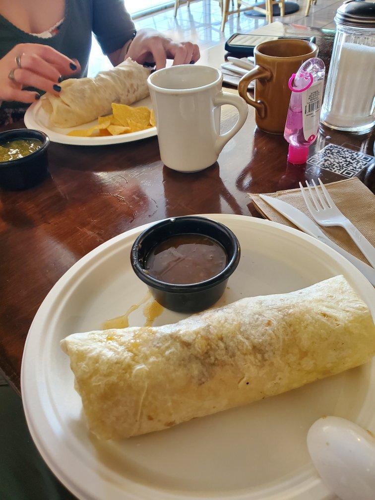 El Steak Burrito