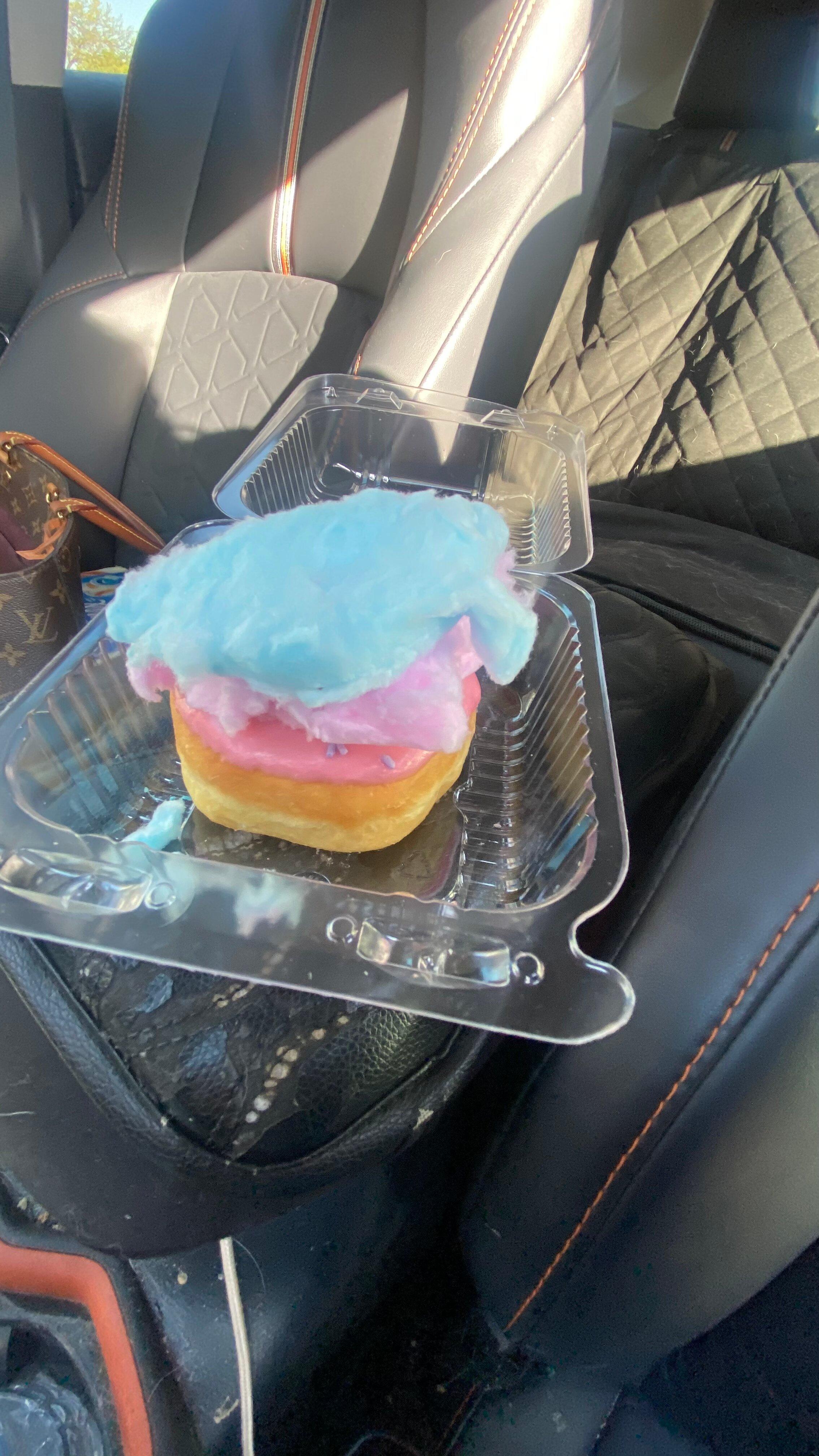 Cotton Candy Donuts