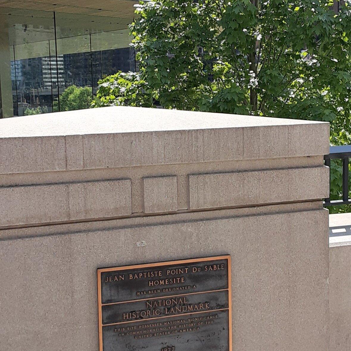 Jean-Baptiste Pointe DuSable Monument