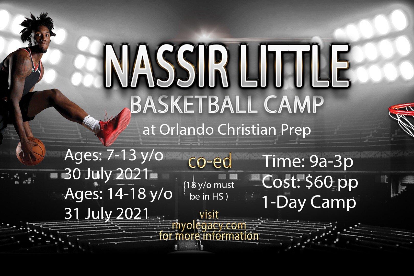 Nassir Little Basketball Camp