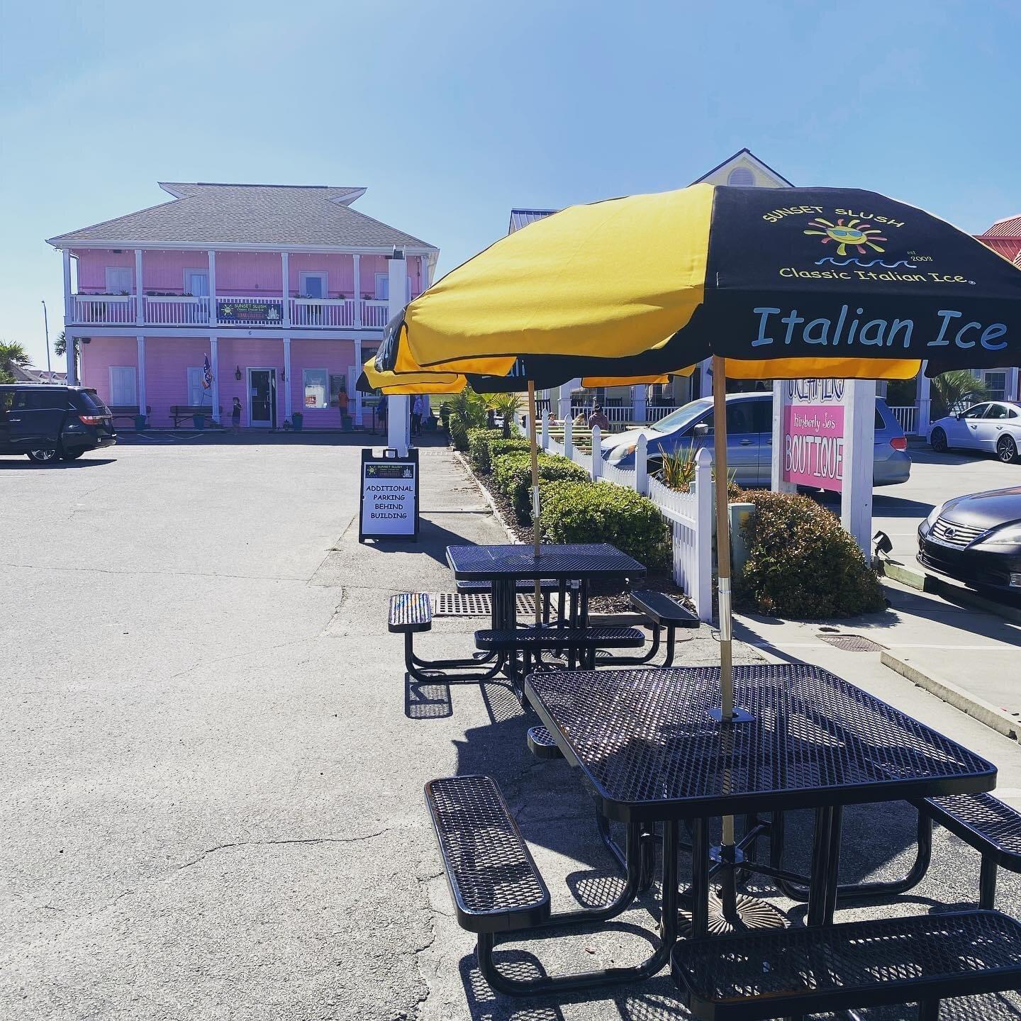 Sunset Slush of Ocean Isle Beach - Classic Italian Ice