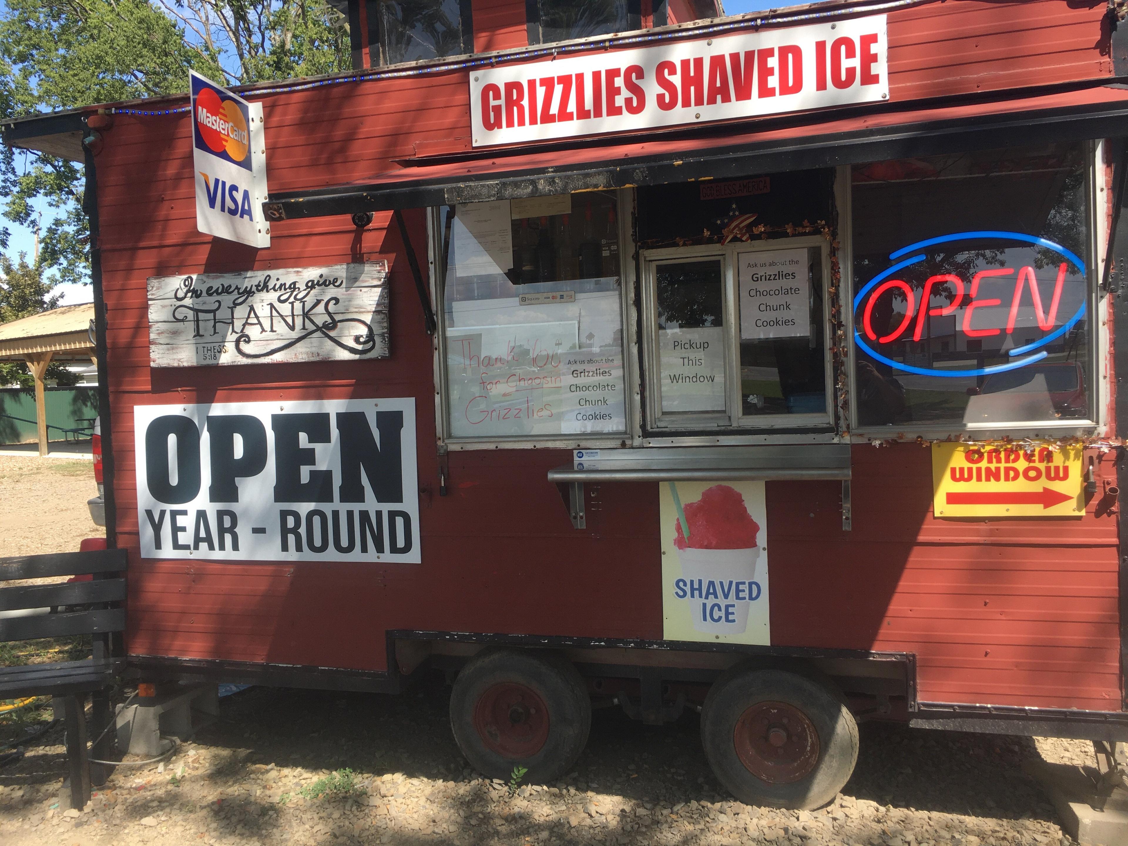 Grizzlies Shaved Ice