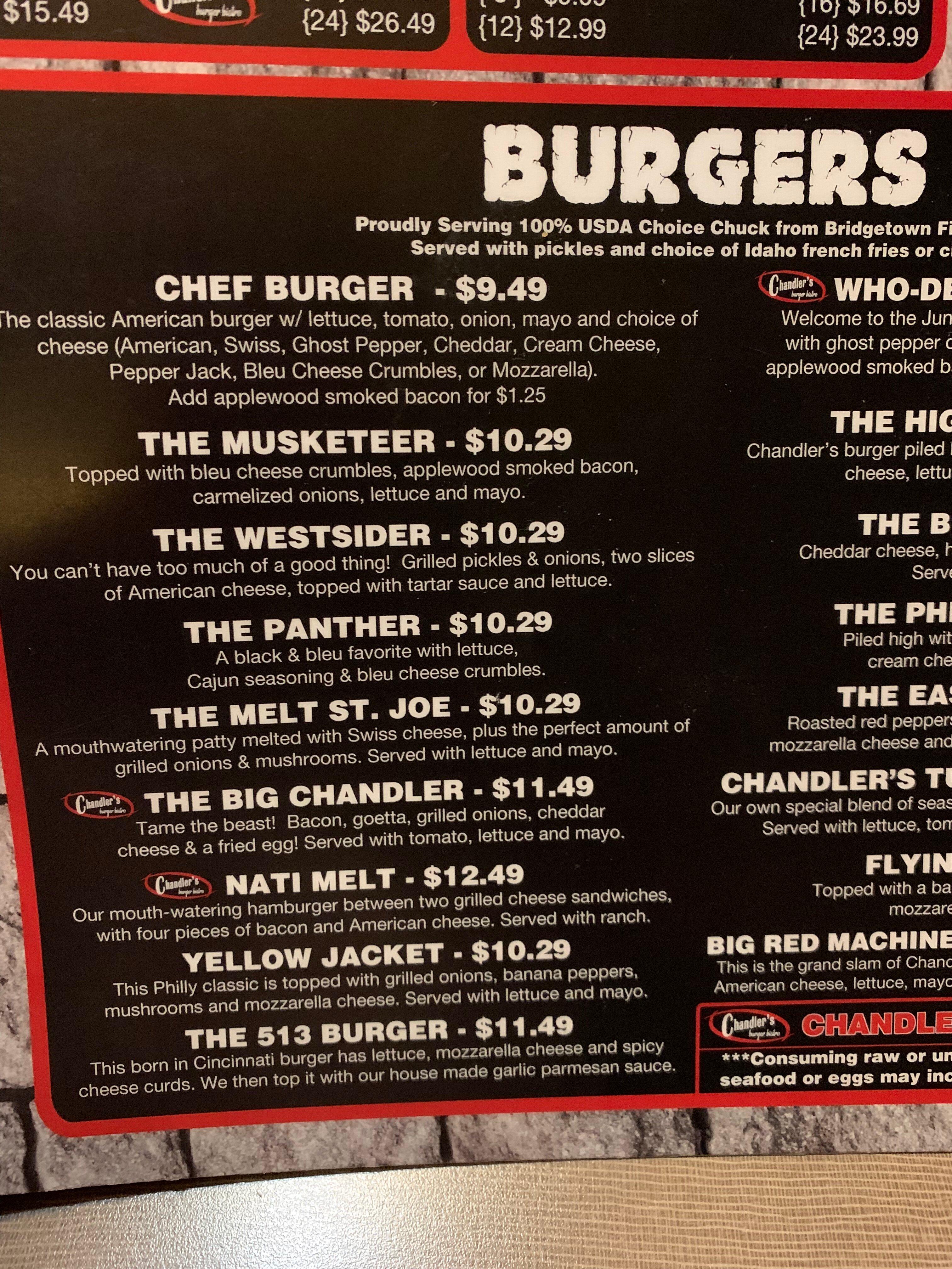 Chandler's Burger Bistro