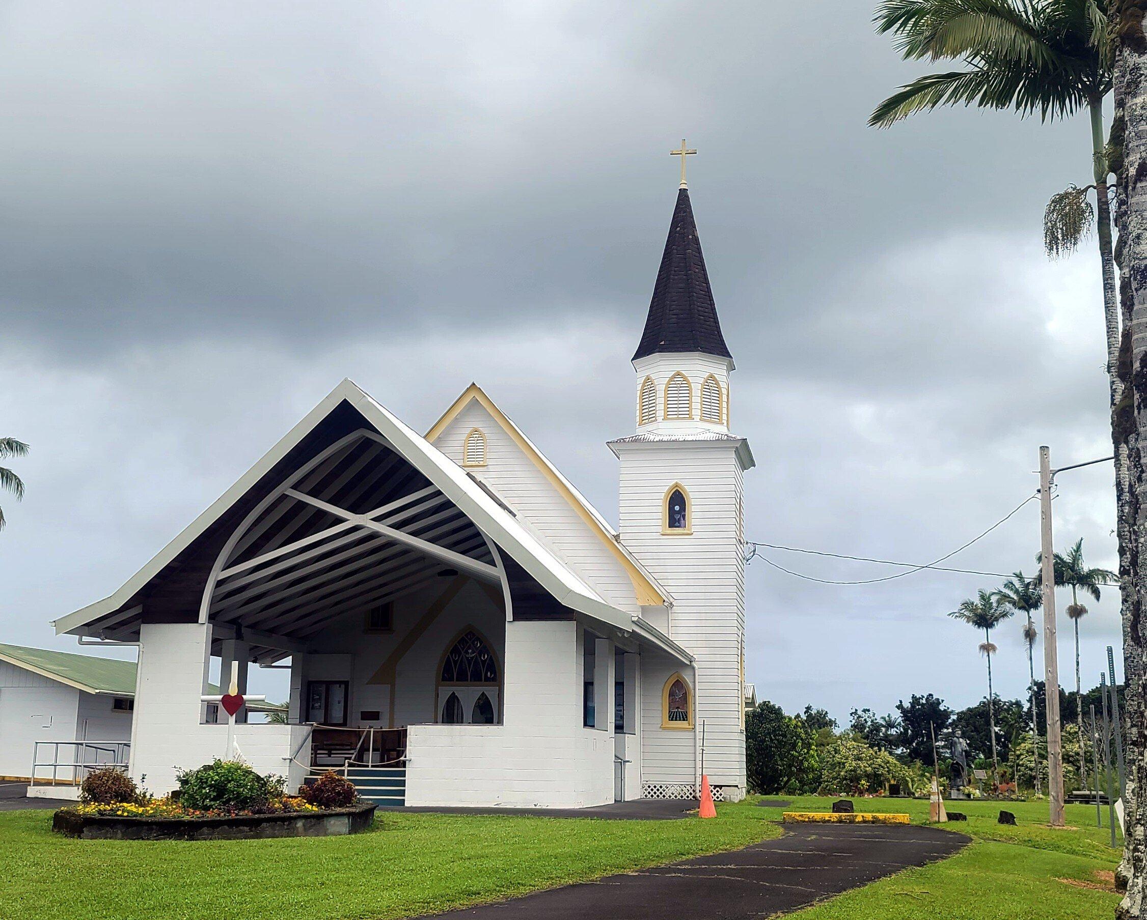 Sacred Heart Church Pahoa