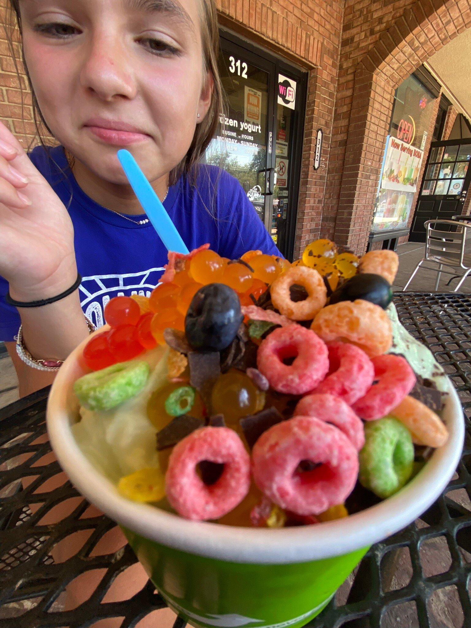 Cool Berry Frozen Yogurt