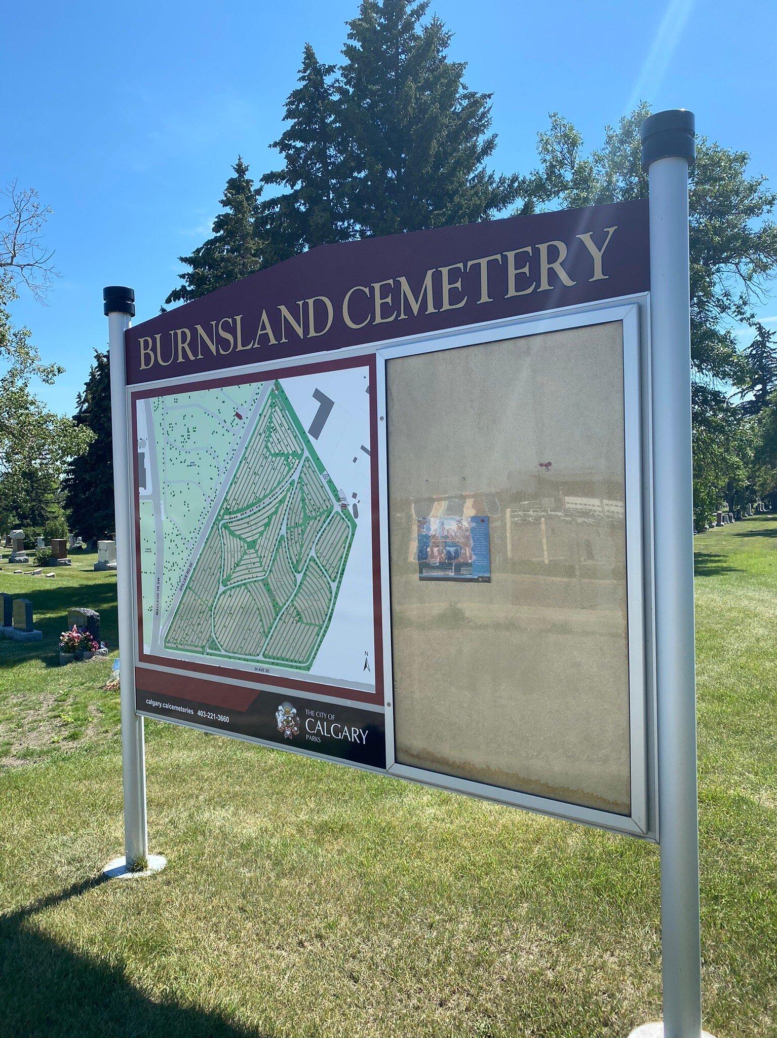 Burnsland Cemetery Walking Tour