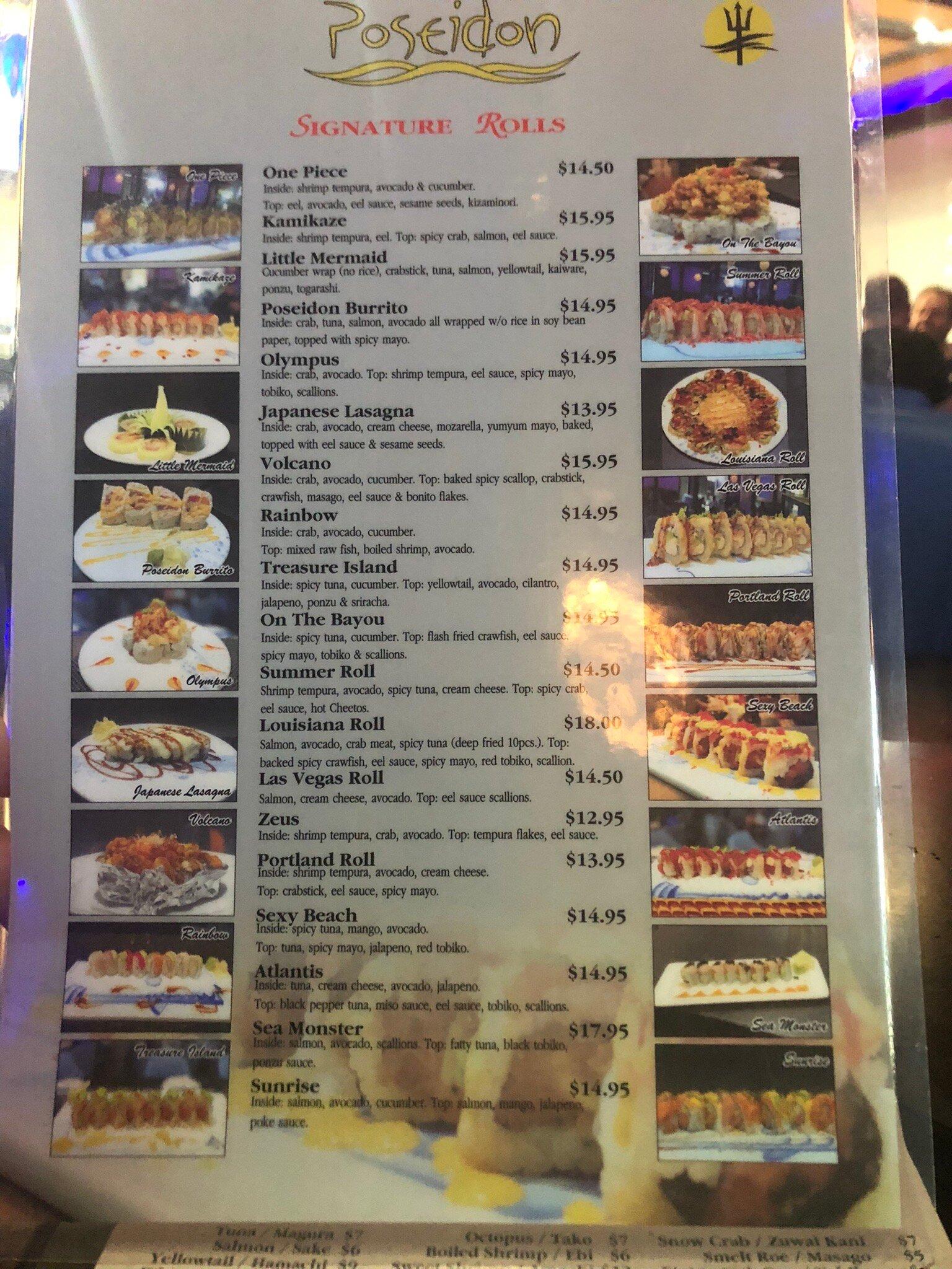 Poseidon Sushi Hibachi Bar