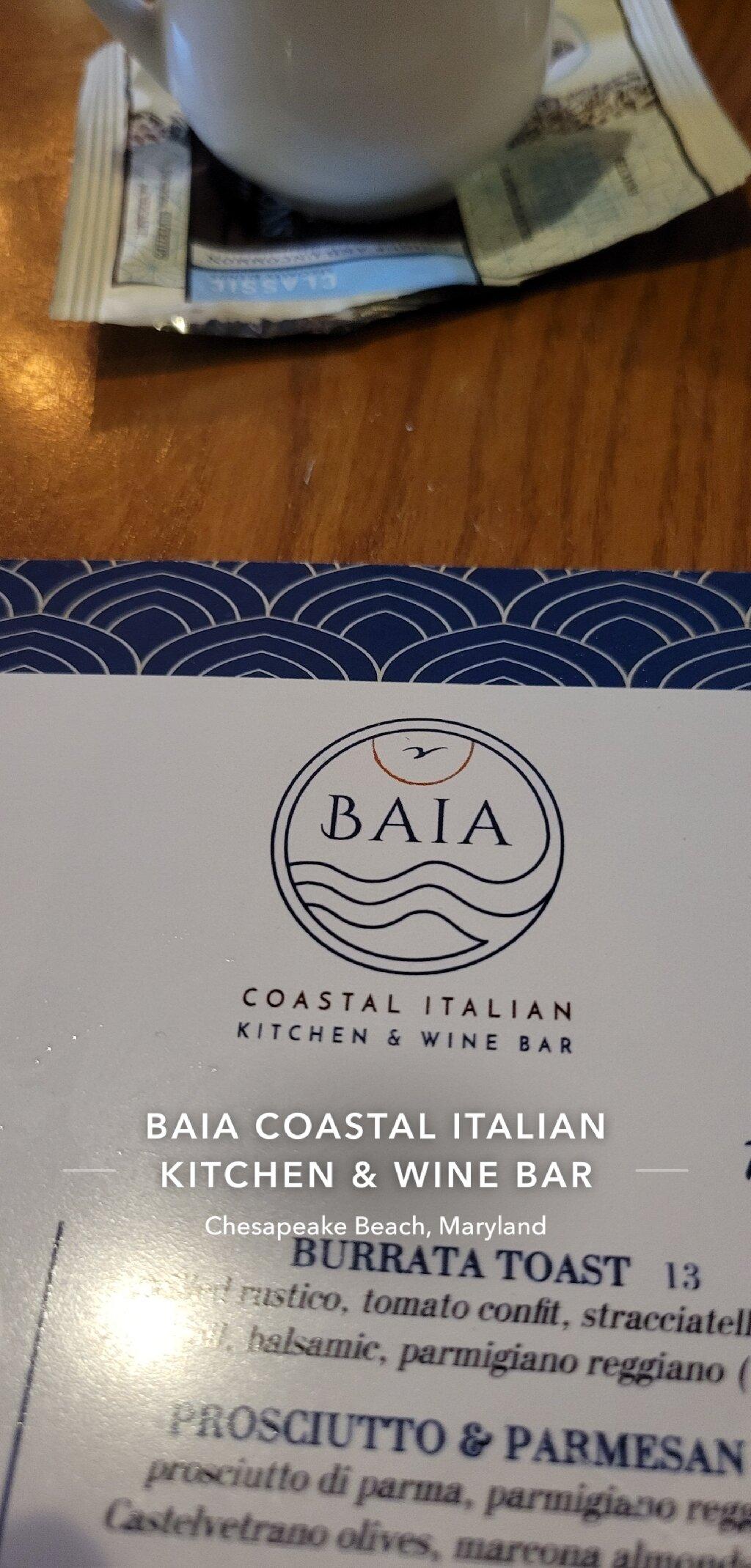 Baia Coastal Italian Kitchen & Wine Bar